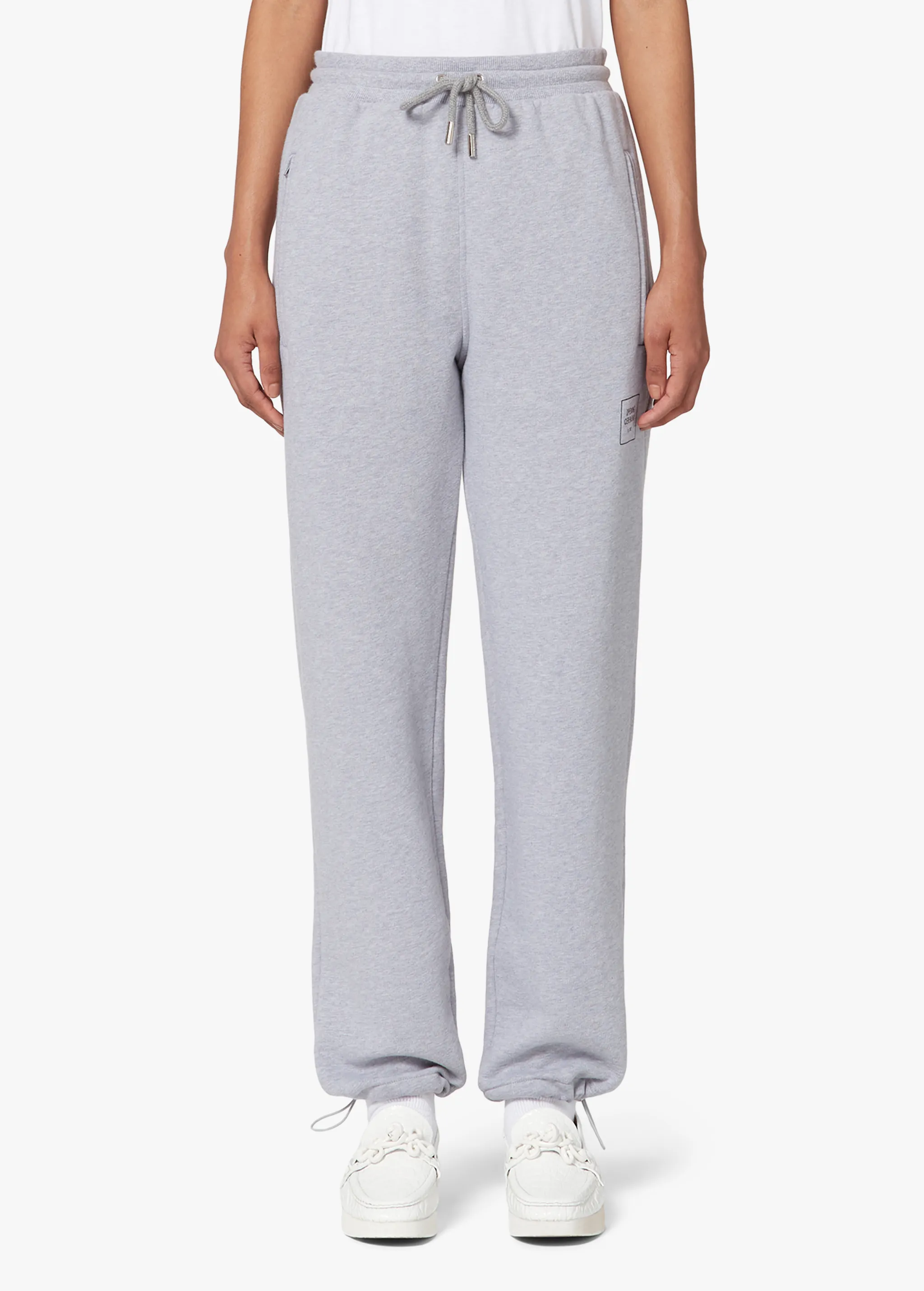 GREY LOGO SWEATPANTS