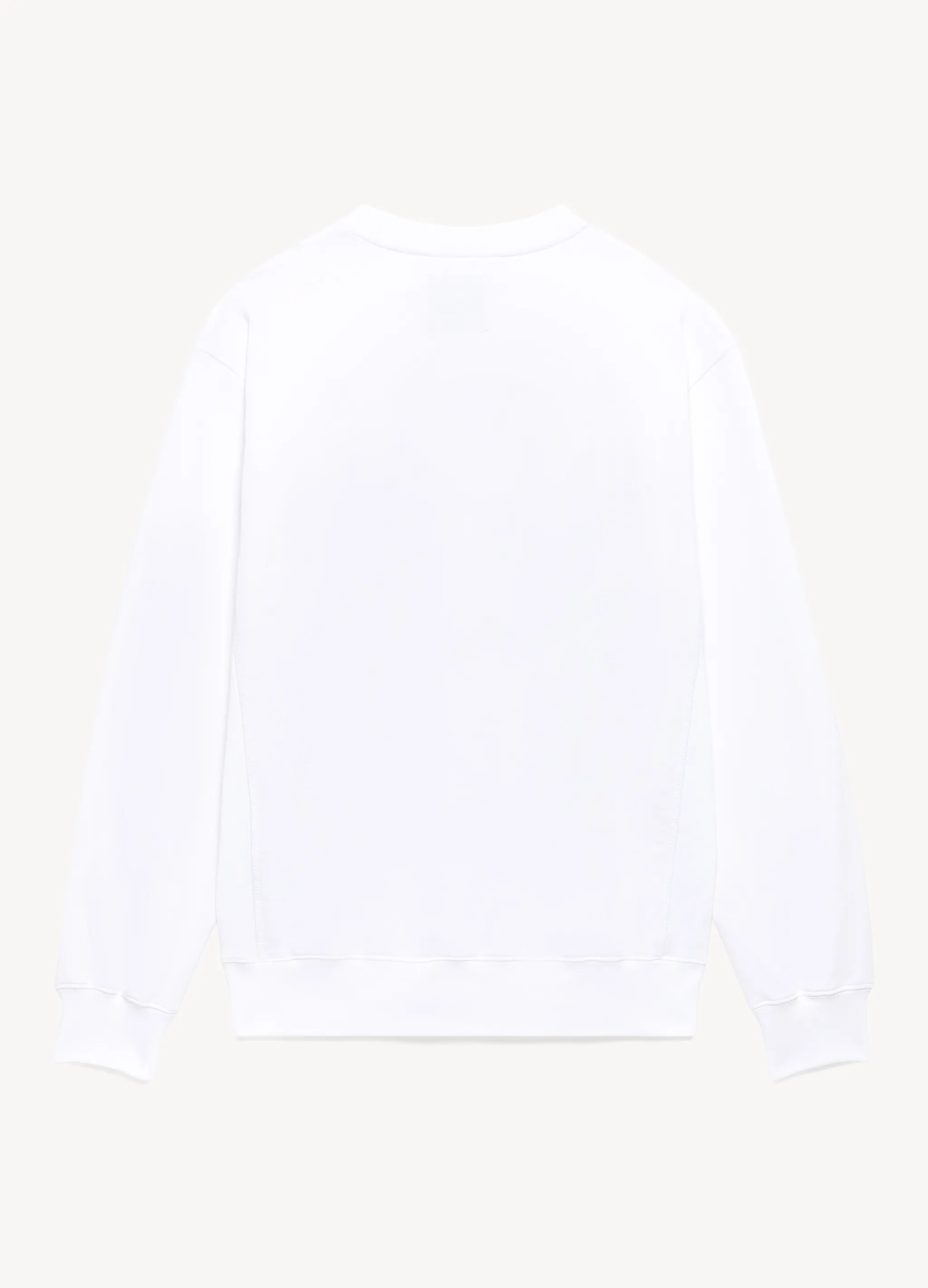 grid-print cotton sweatshirt