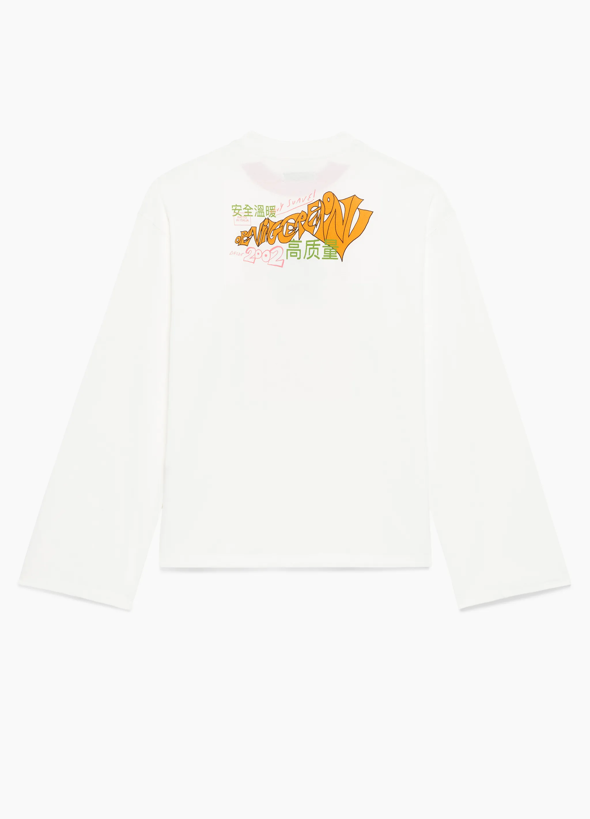 HAND CHAIR PRINT L/S T-SHIRT