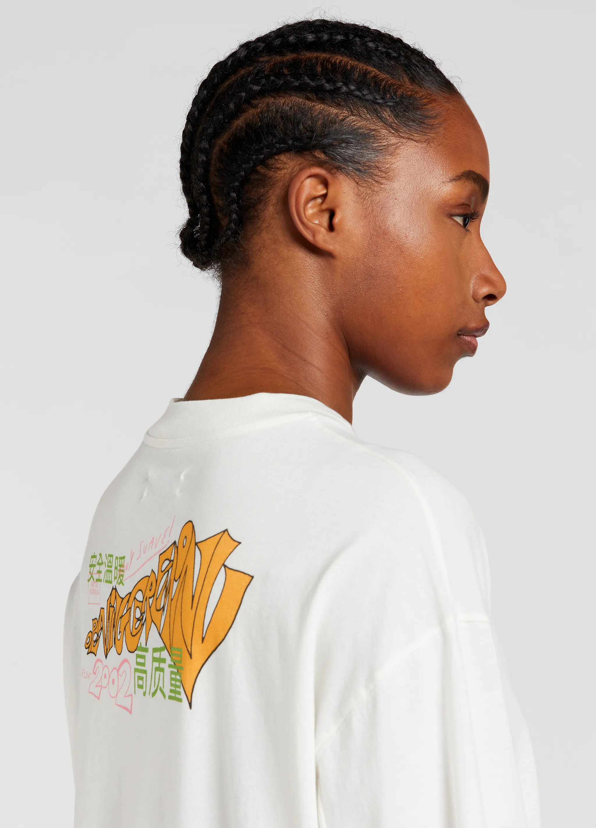 HAND CHAIR PRINT L/S T-SHIRT