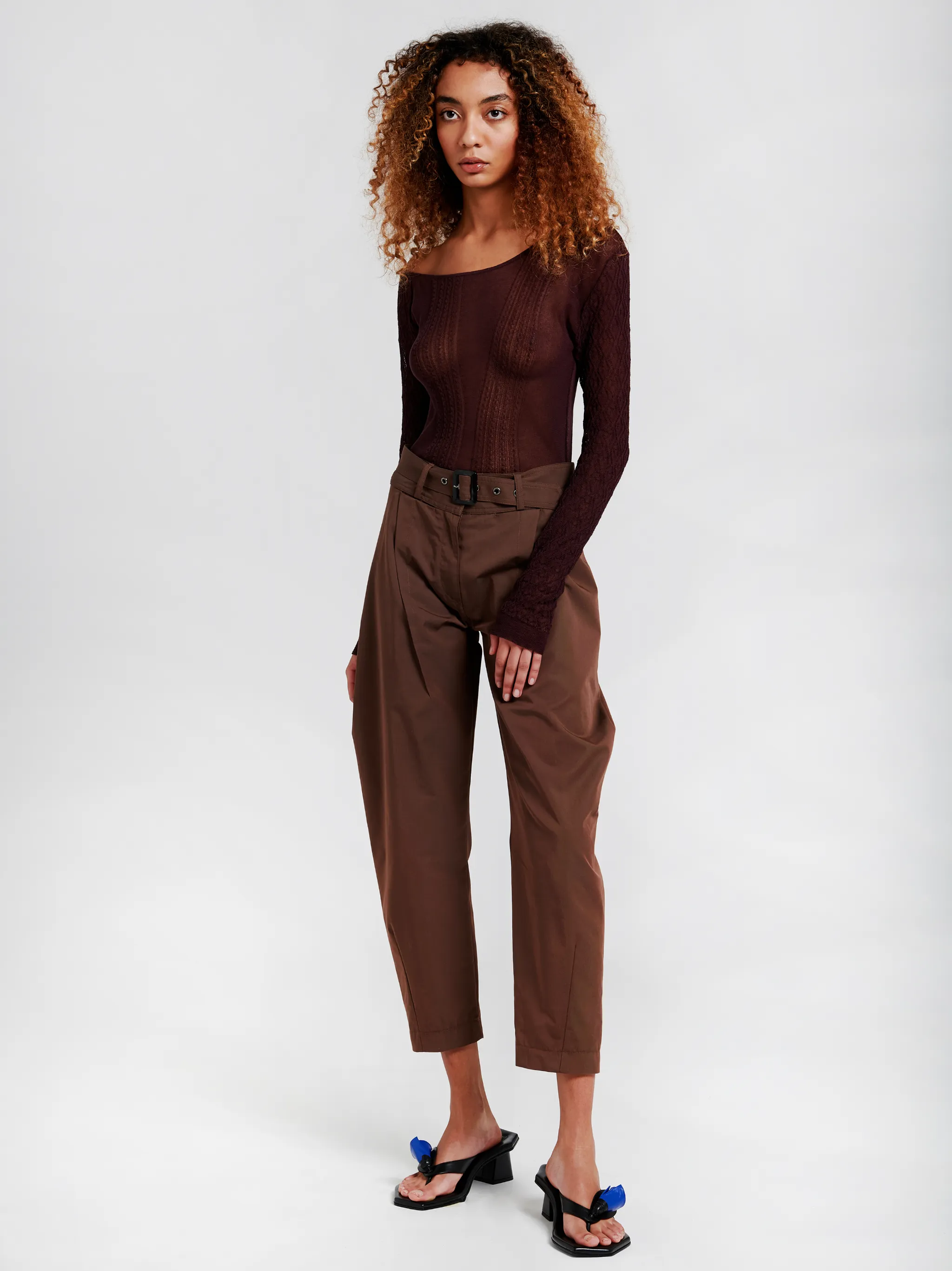 HIGH WAIST TROUSERS