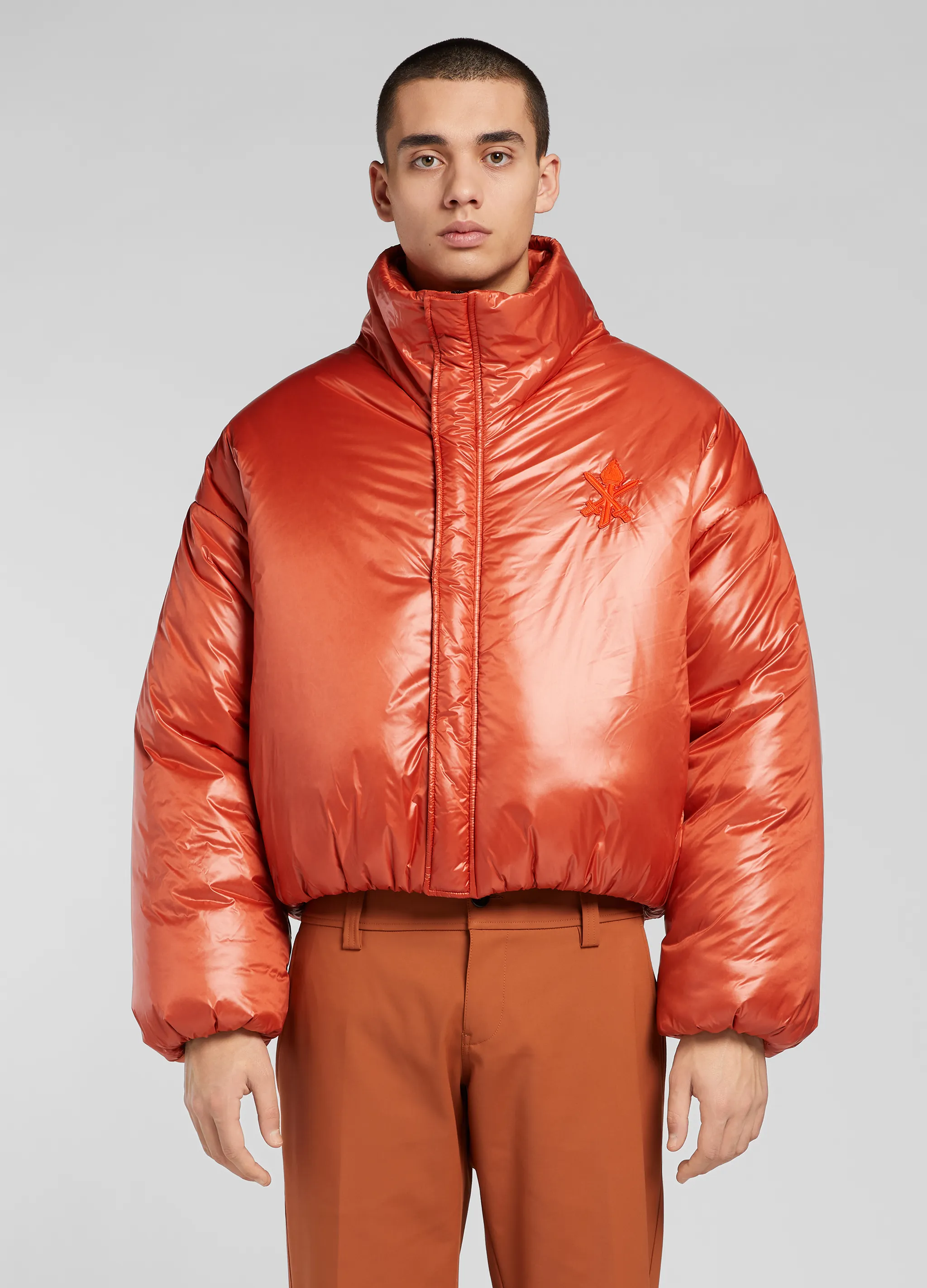 HOODED PUFFER JACKET