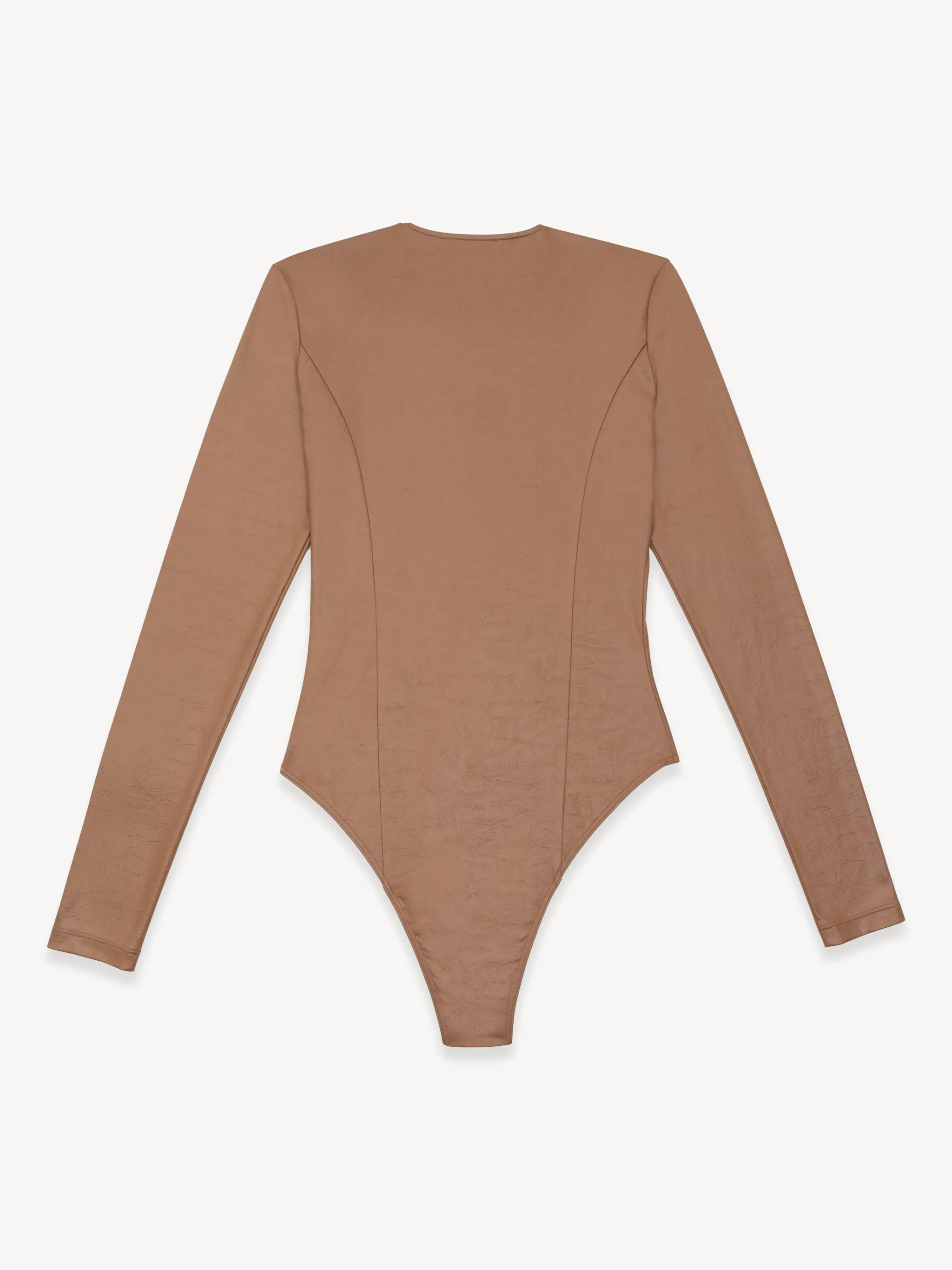 LEATHER EFFECT L/S BODY