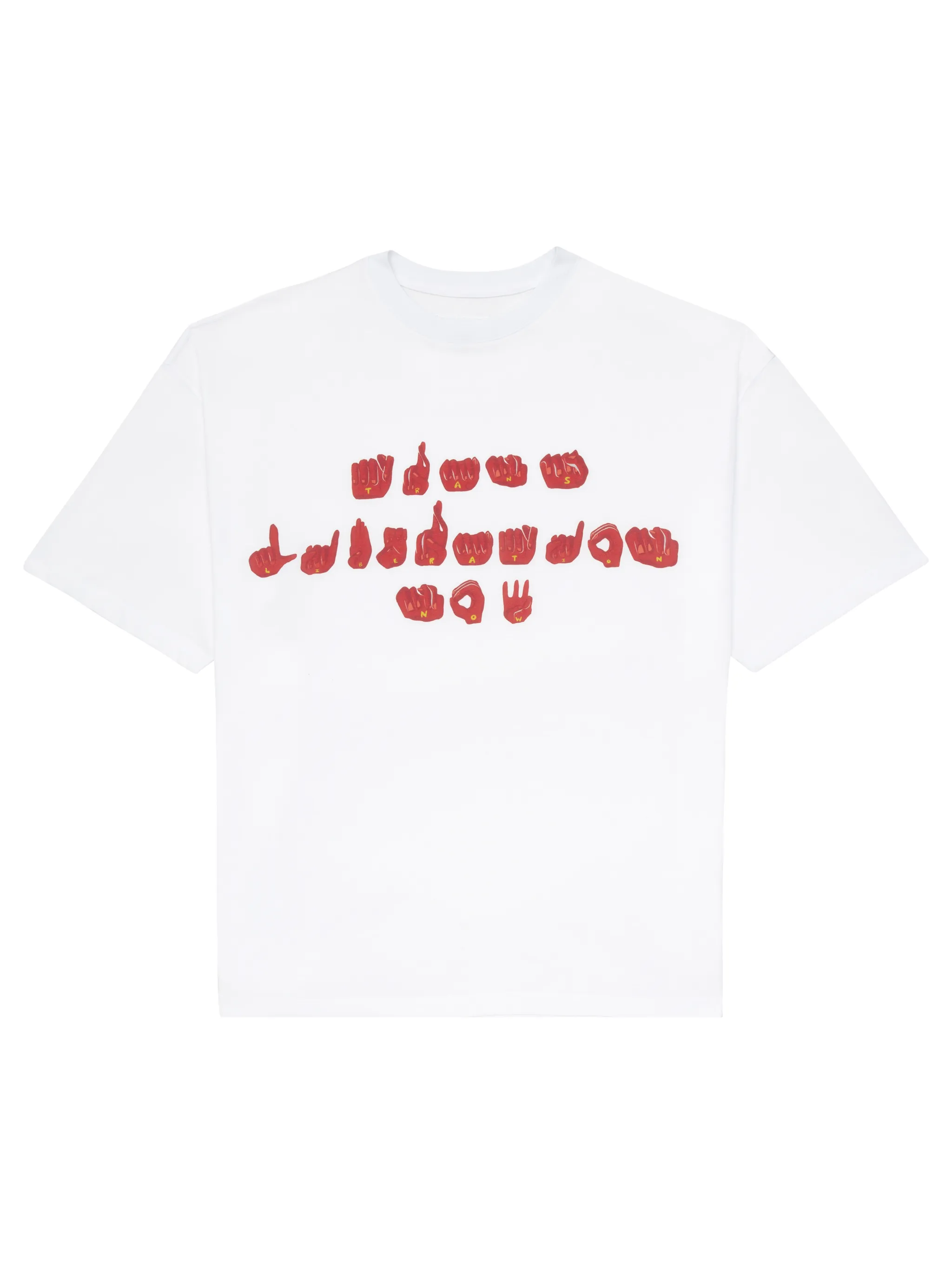 LIBERATION WHITE S/S T-SHIRT