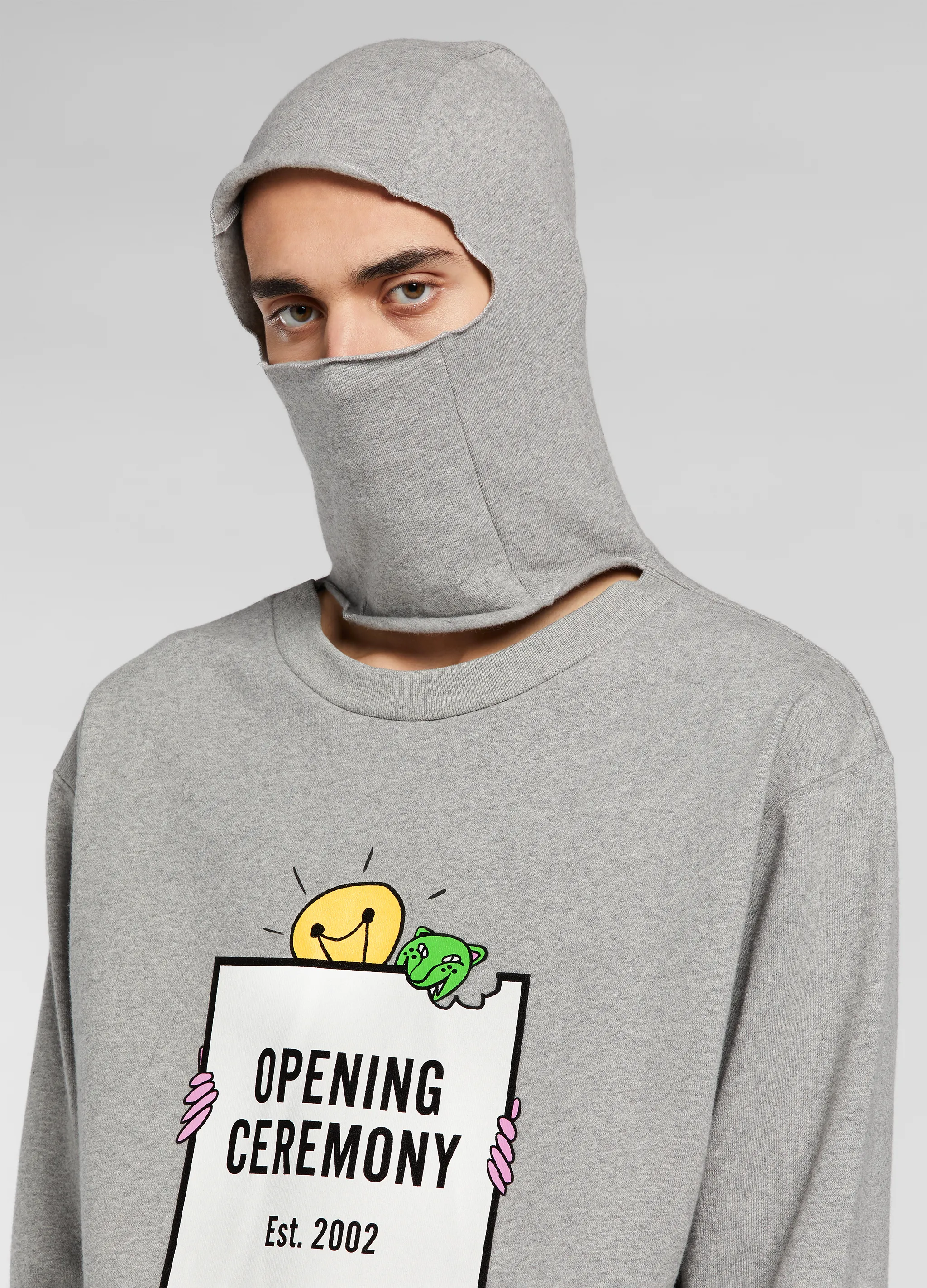 LIGHT BULB PRINT HOODIE