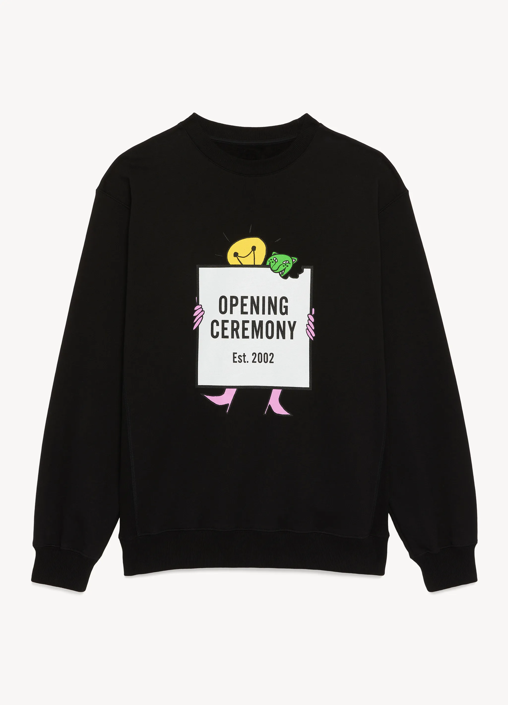 LIGHT BULB PRINT HOODIE
