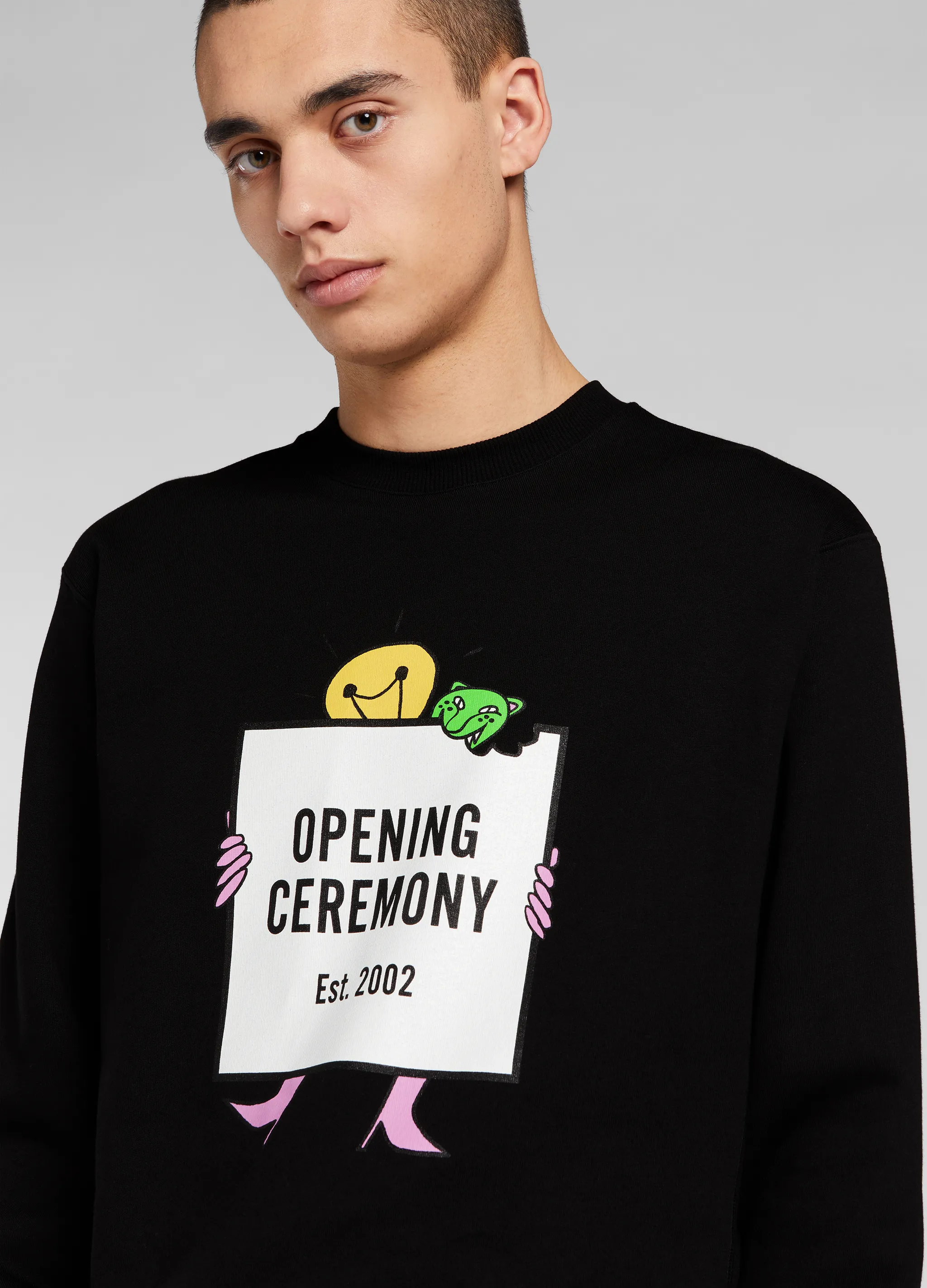LIGHT BULB PRINT HOODIE