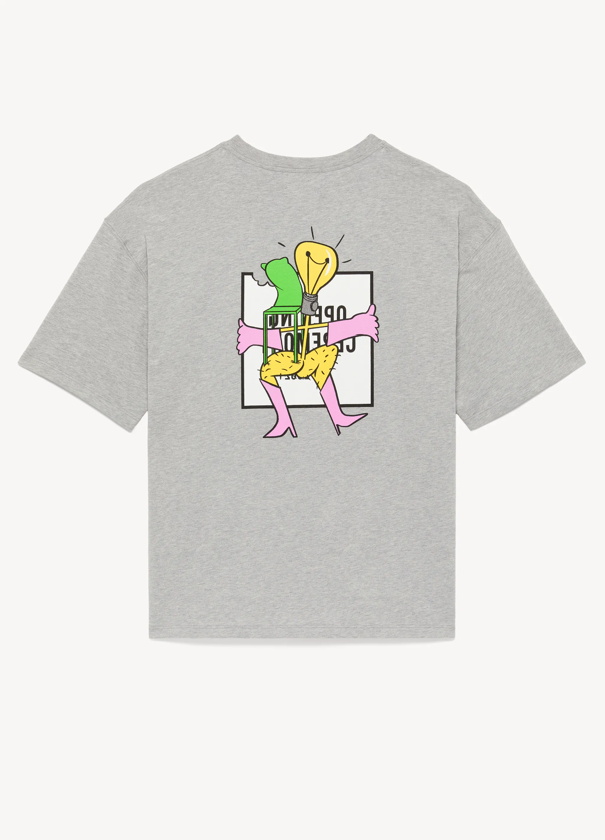LIGHT BULB PRINT S/S T-SHIRT