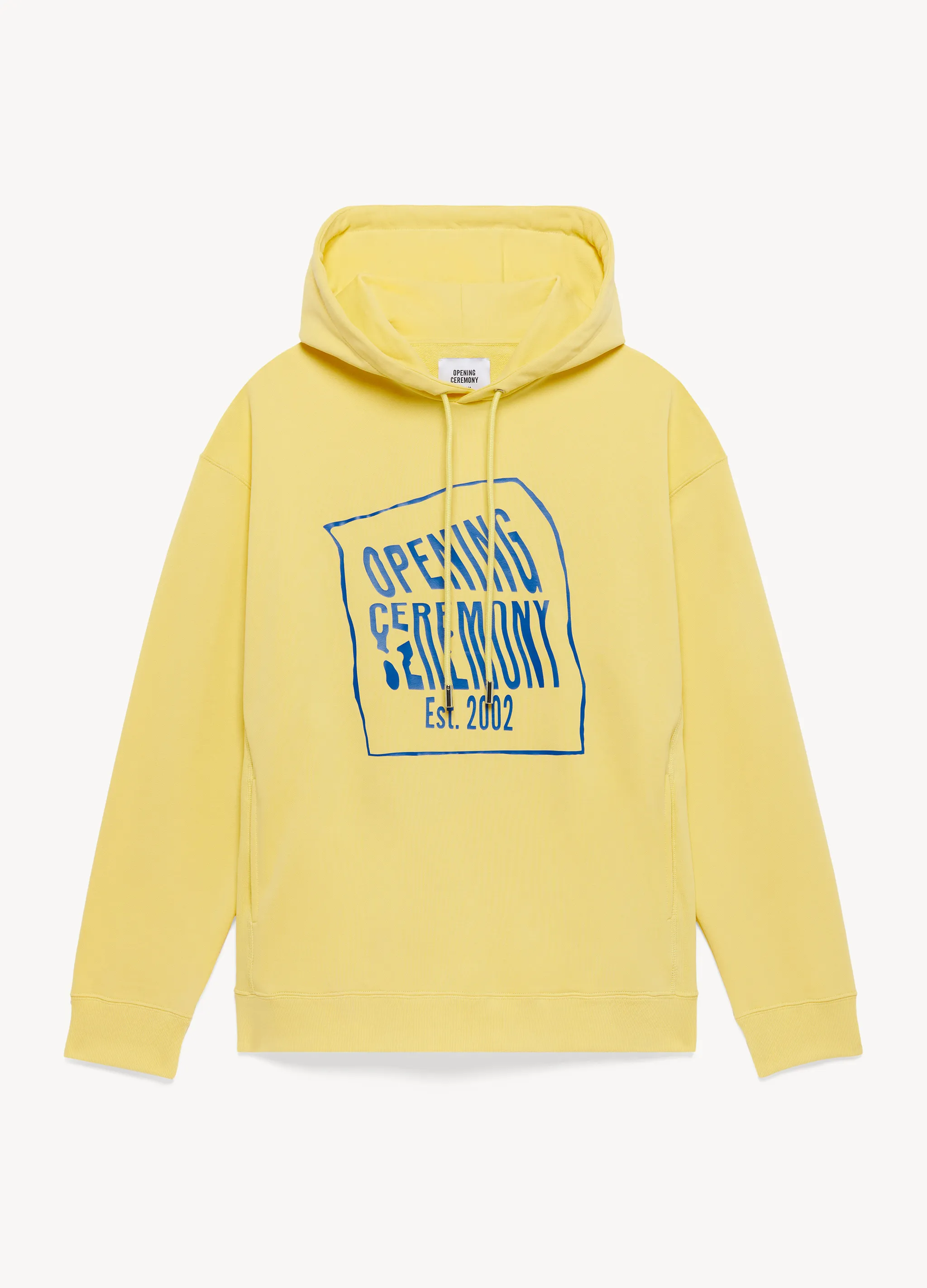 logo-print cotton hoodie