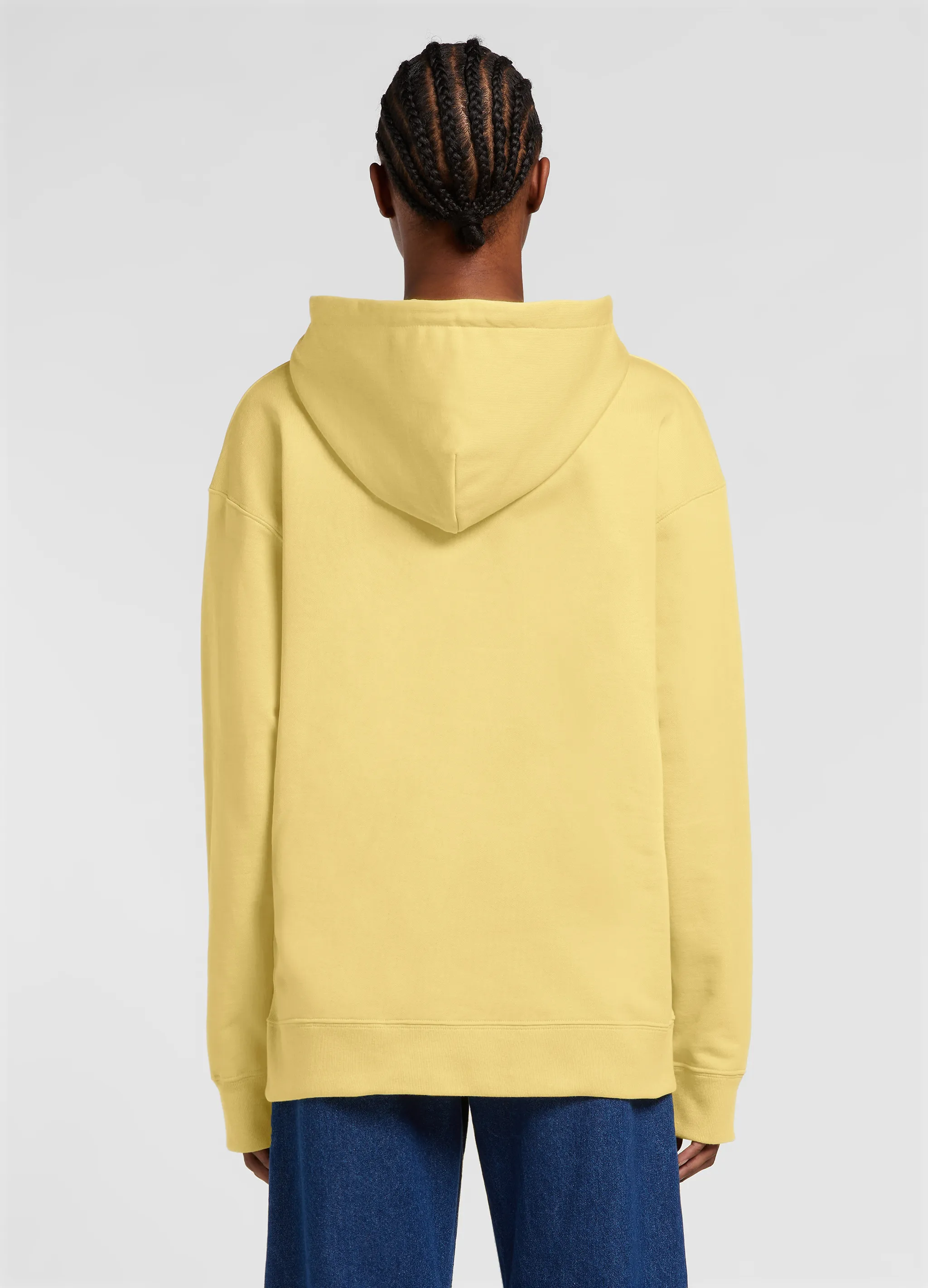 logo-print cotton hoodie