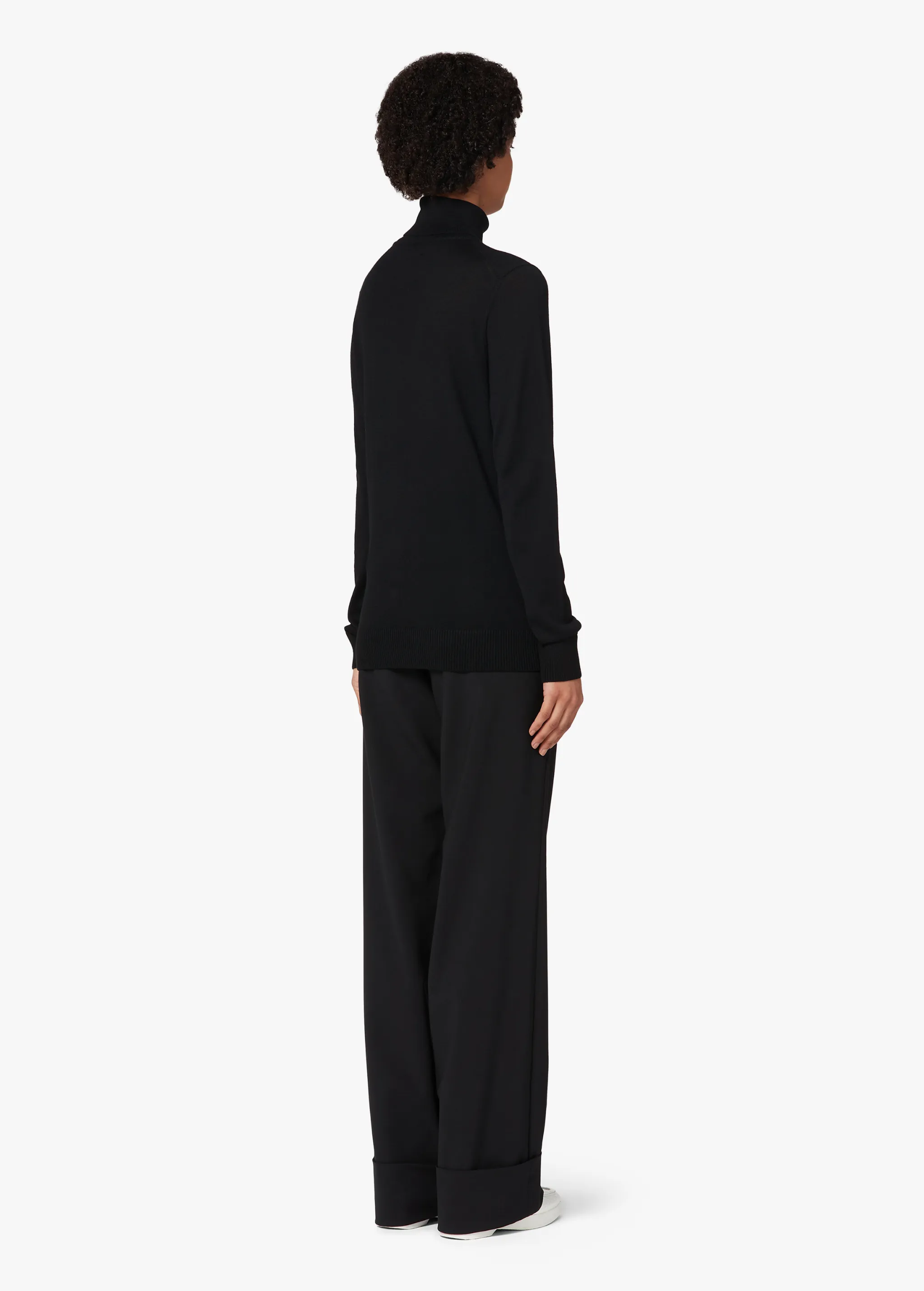 LOGO TURTLENECK SWEATER