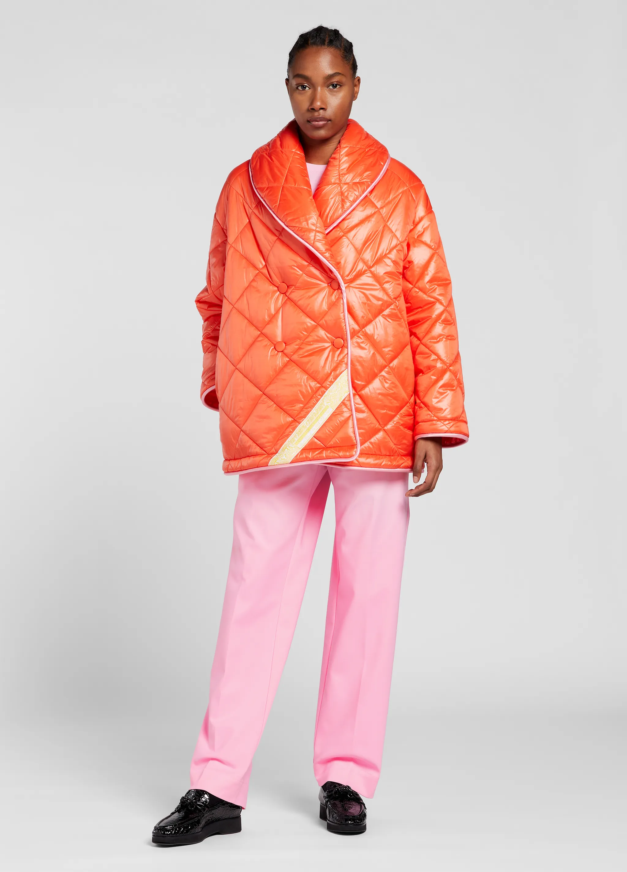 MATELASSE' COAT