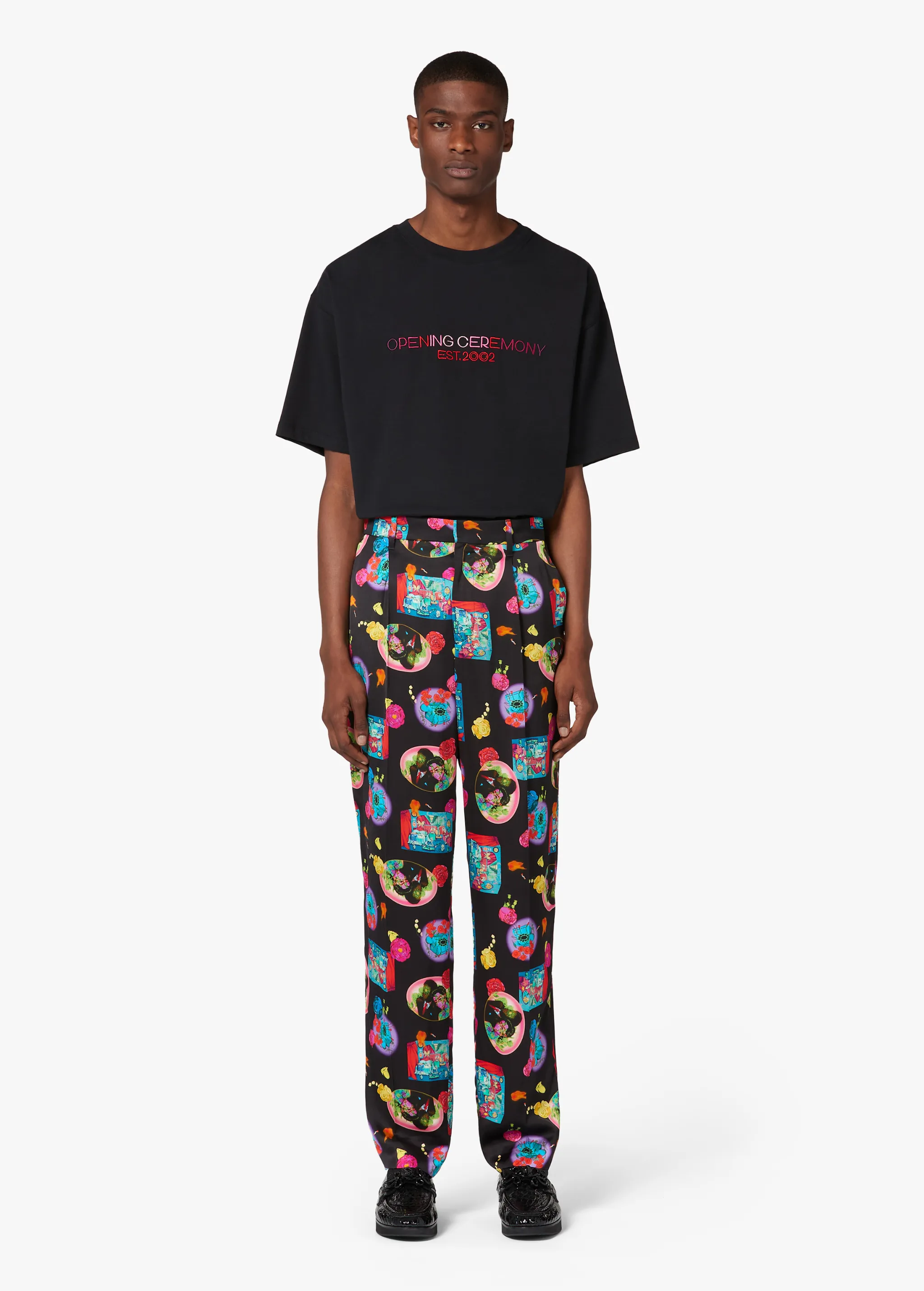 MULTICOLOR PATTERN PANTS