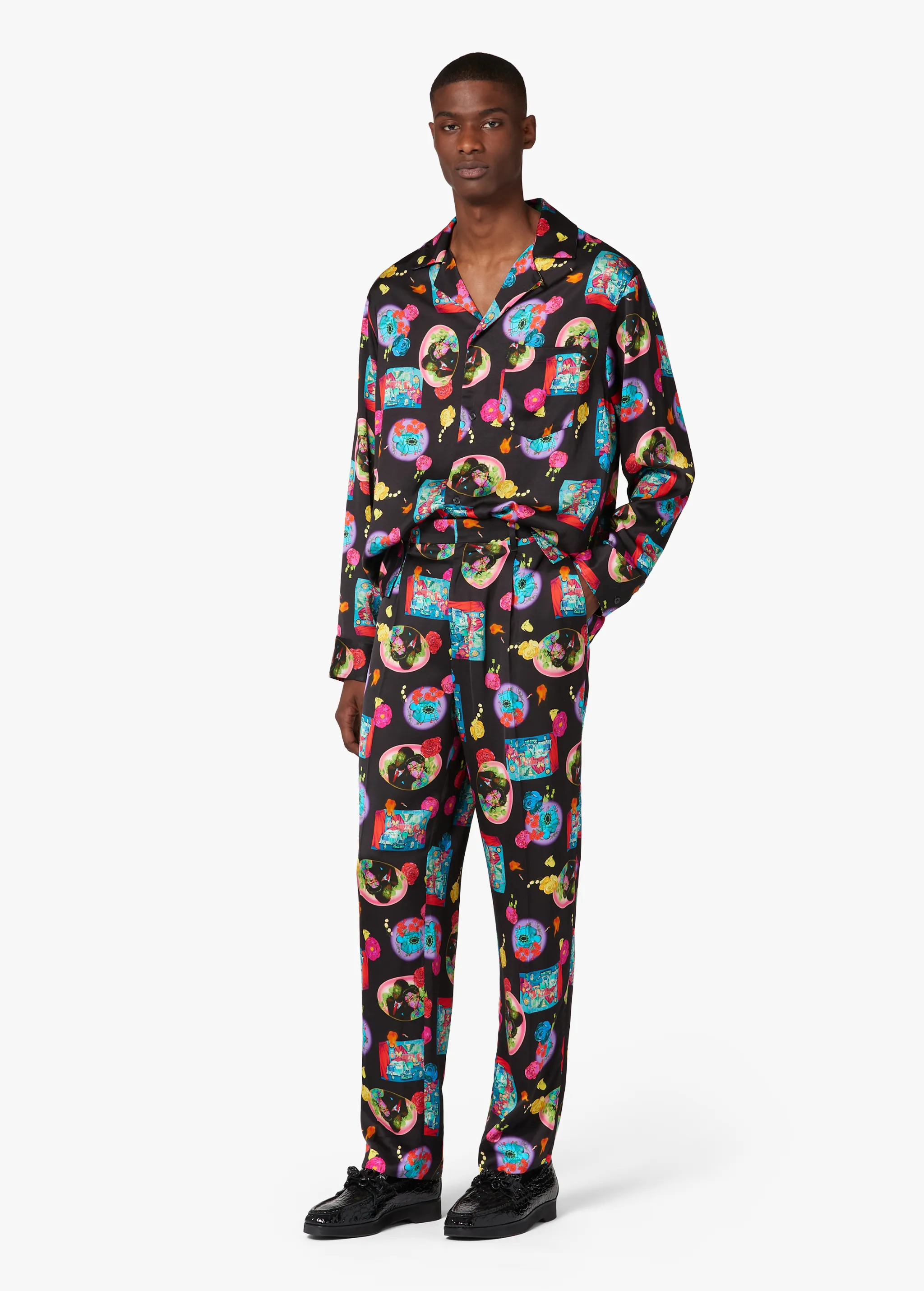 MULTICOLOR PATTERN PANTS
