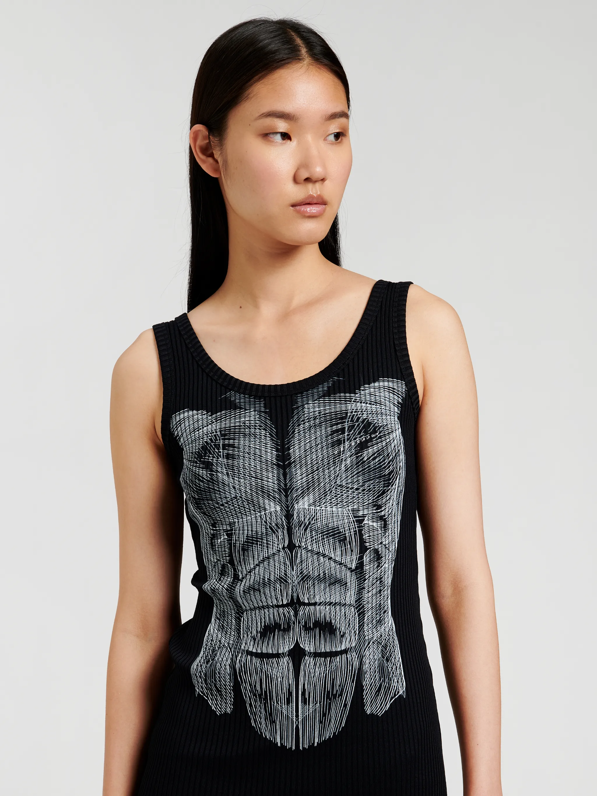 MUSCLE PRINT DRESS