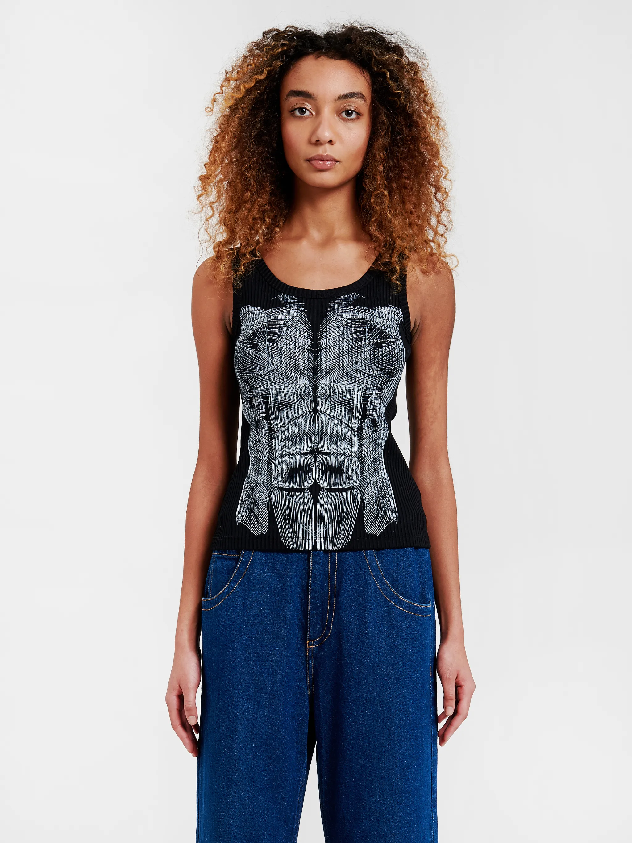 MUSCLE PRINT TANK TOP