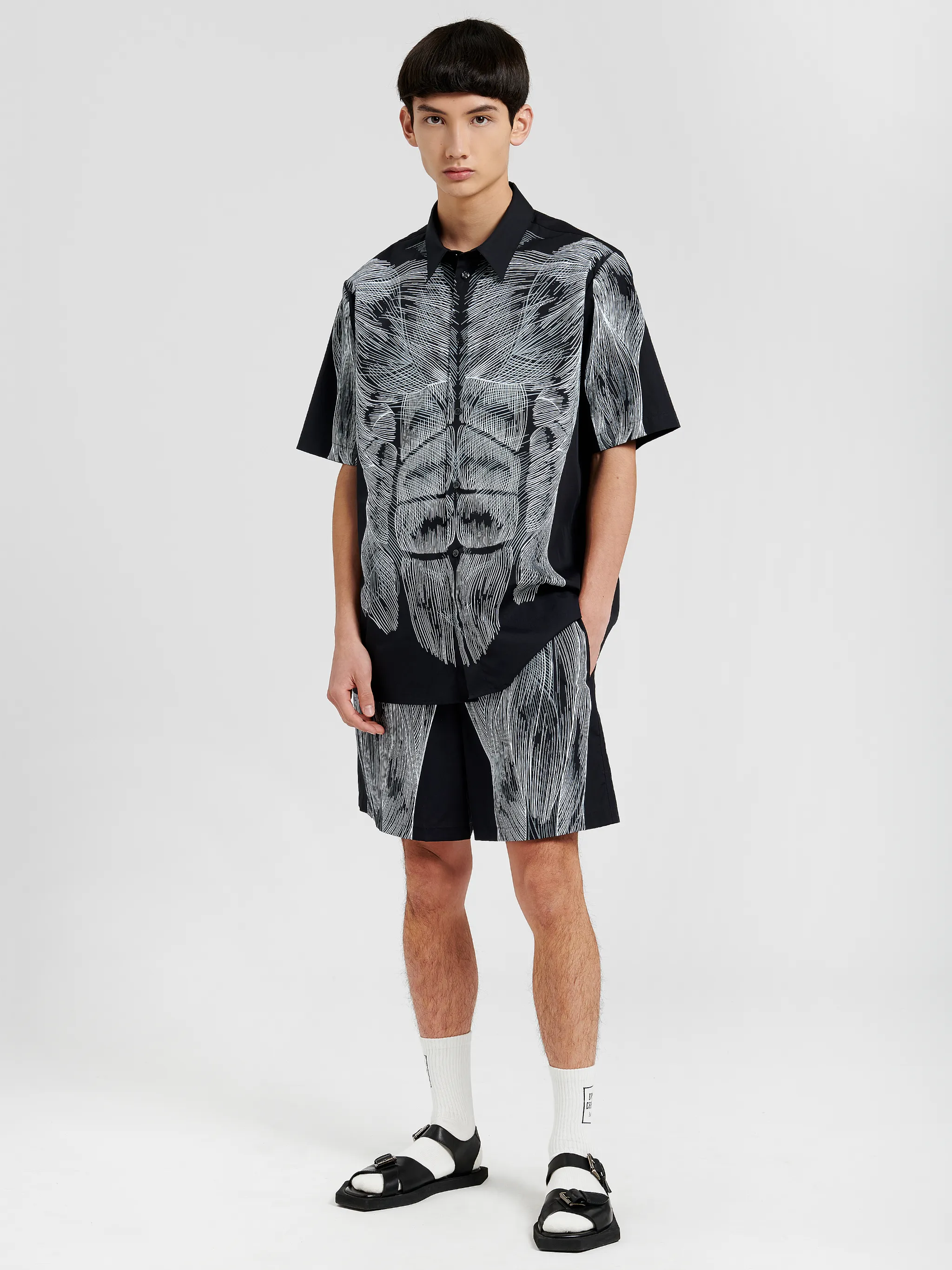 MUSCLE PRINTS S/S SHIRT