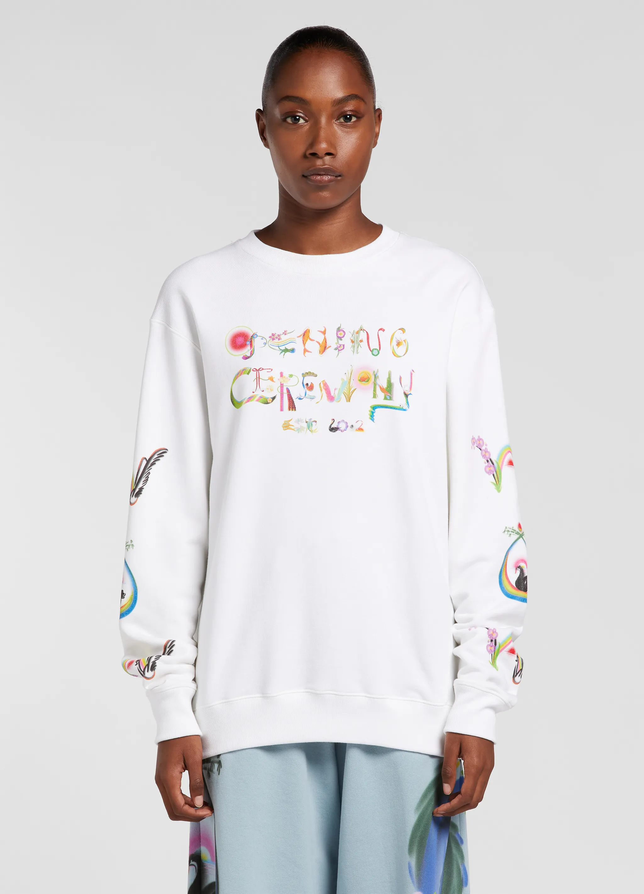 NAME PAINTING SWEATSHIRT