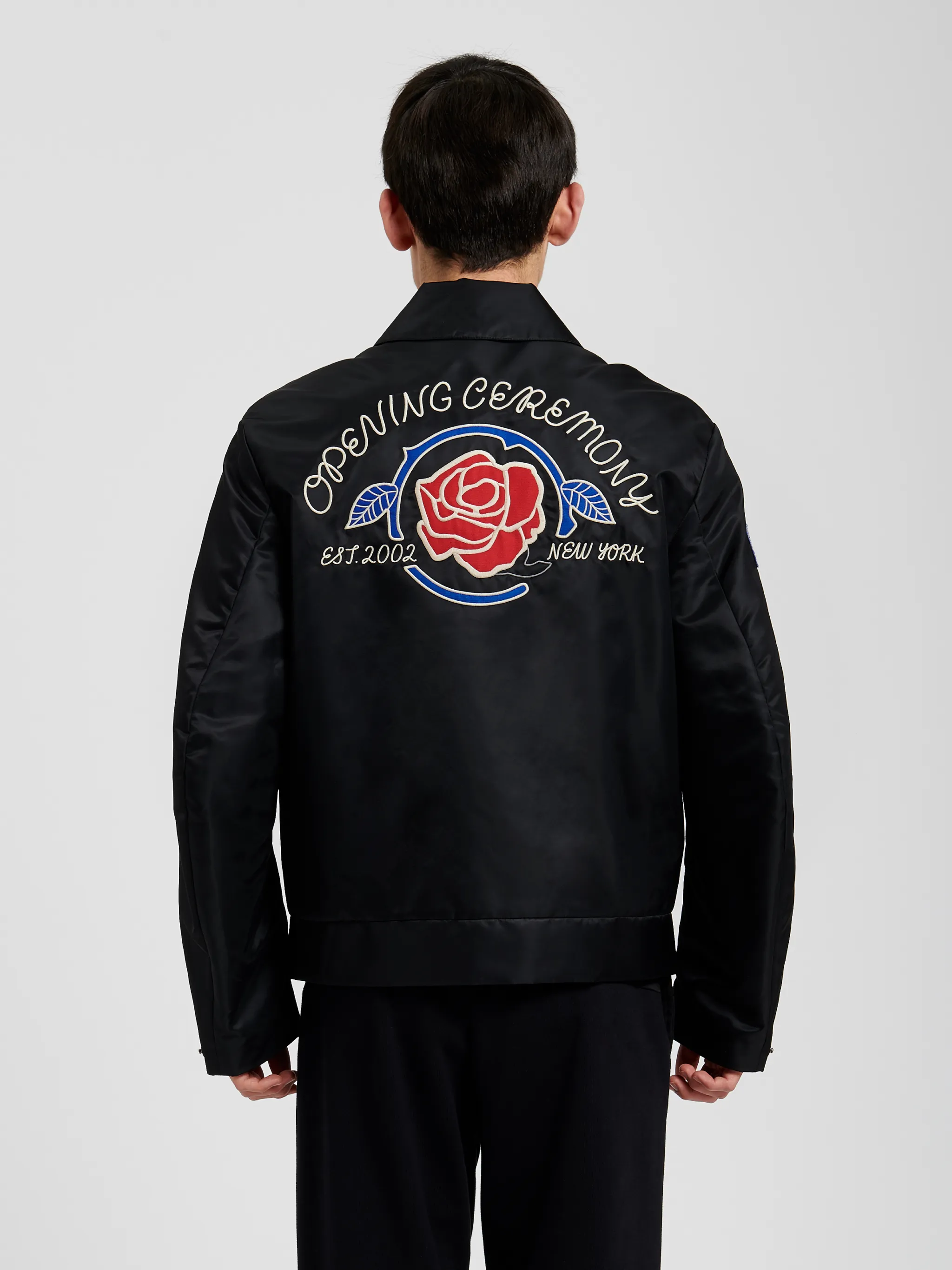 OC EMBROIDERED VARSITY JACKET