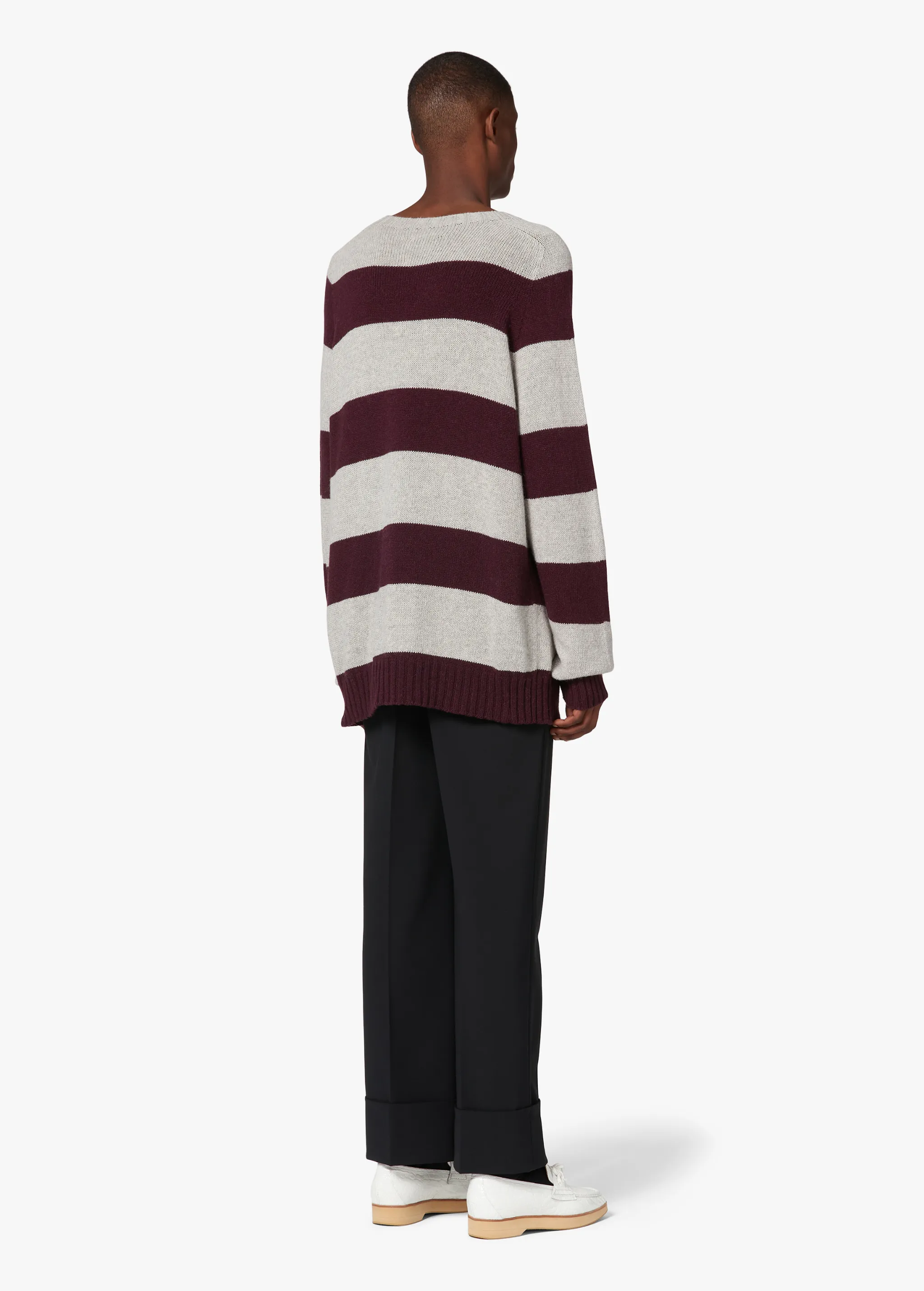 OC STRIPED SWEATER