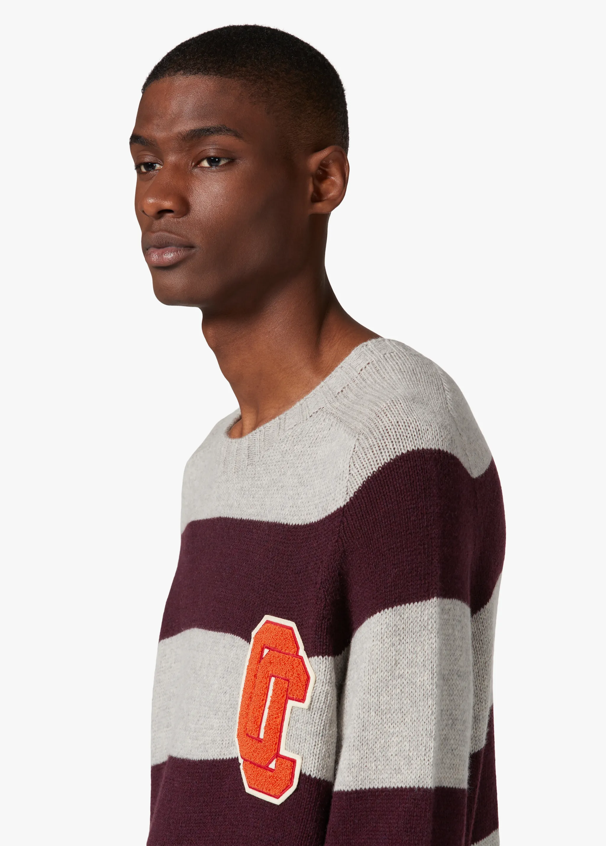 OC STRIPED SWEATER