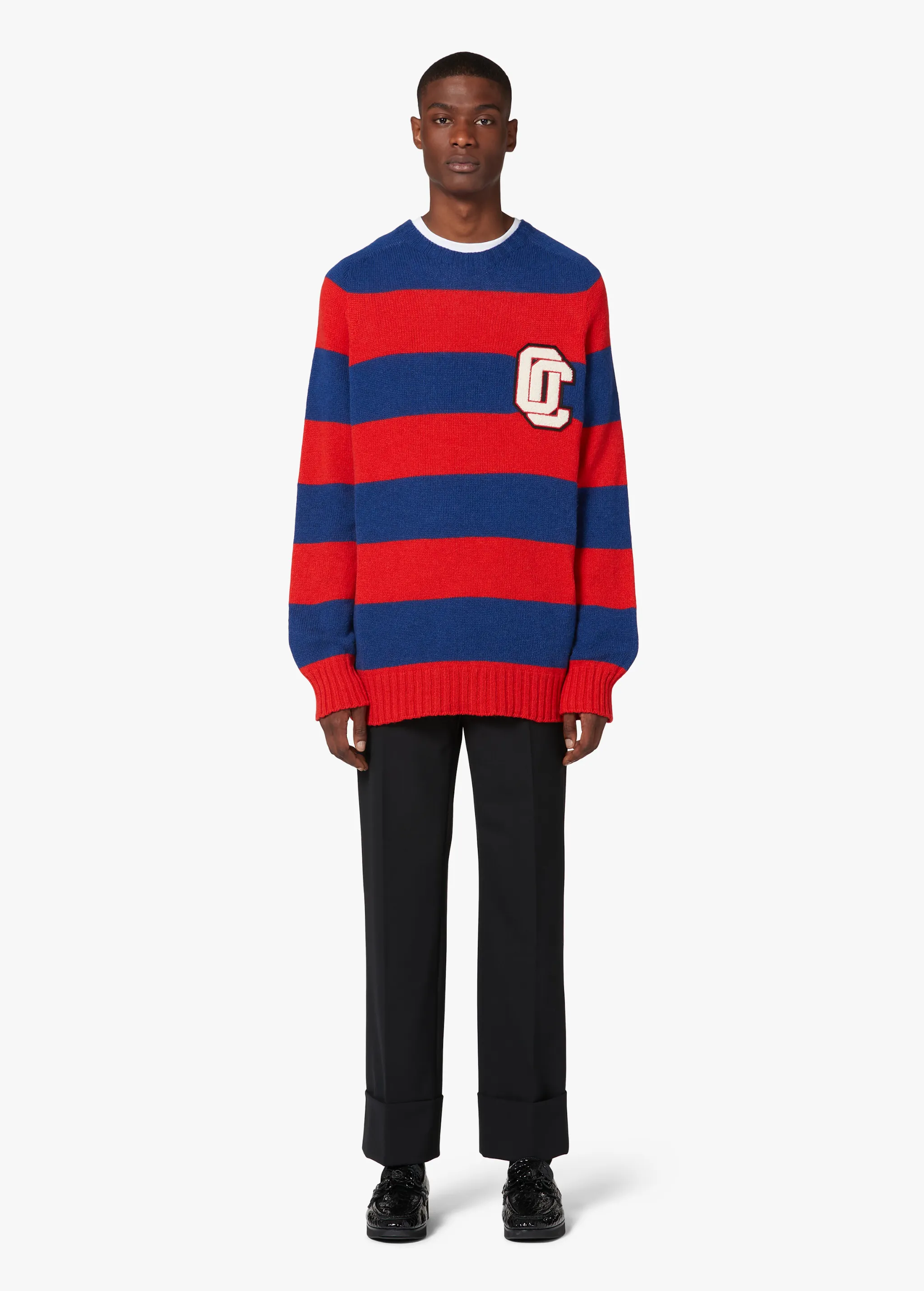 OC STRIPED SWEATER