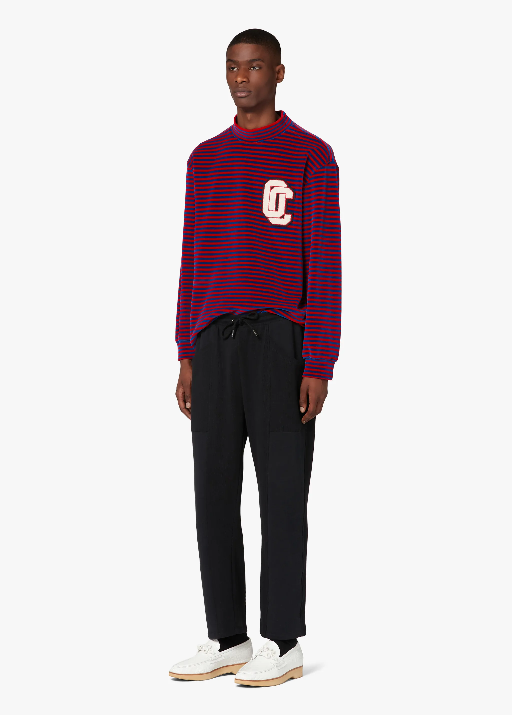 OC STRIPED SWEATSHIRT