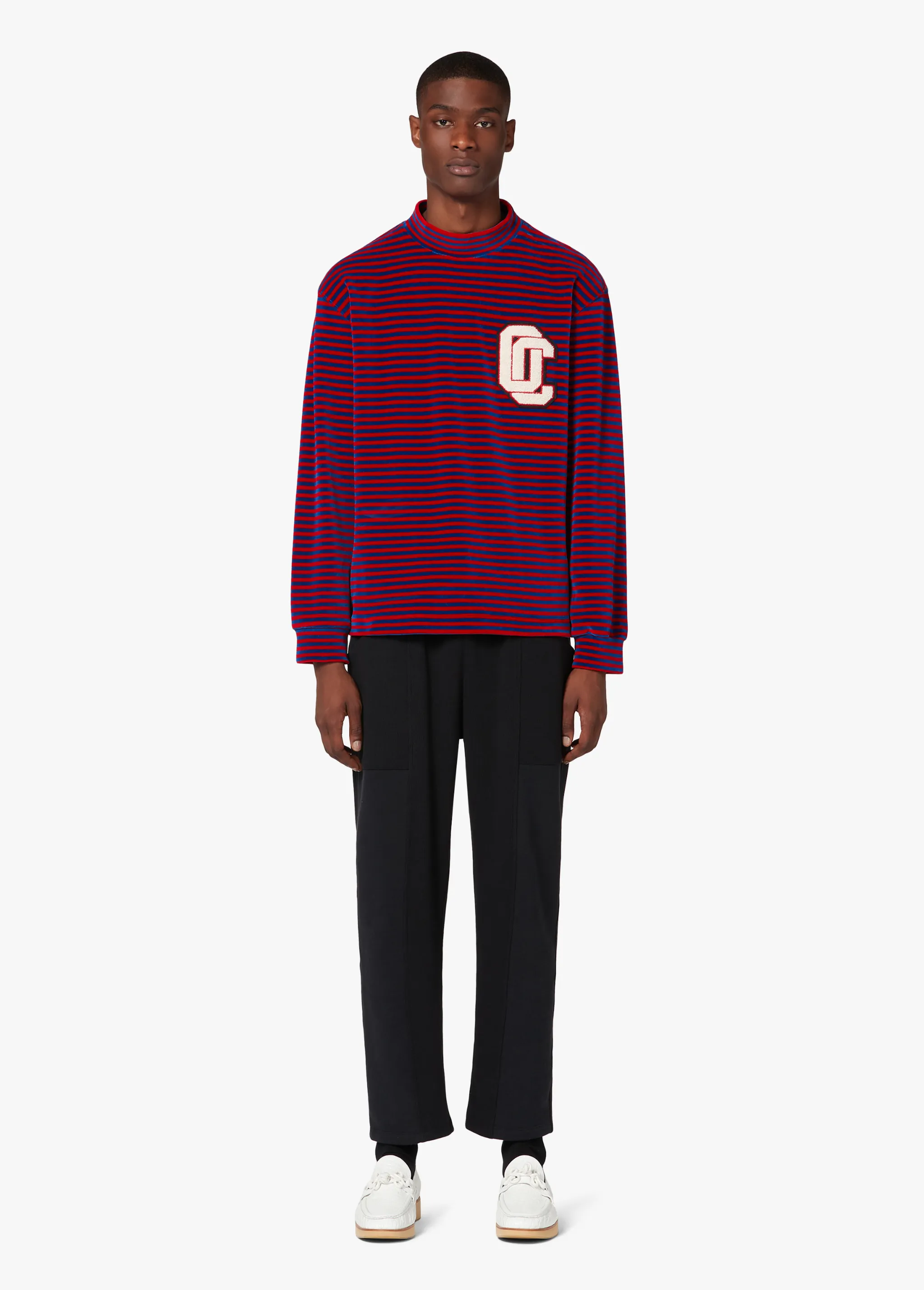 OC STRIPED SWEATSHIRT
