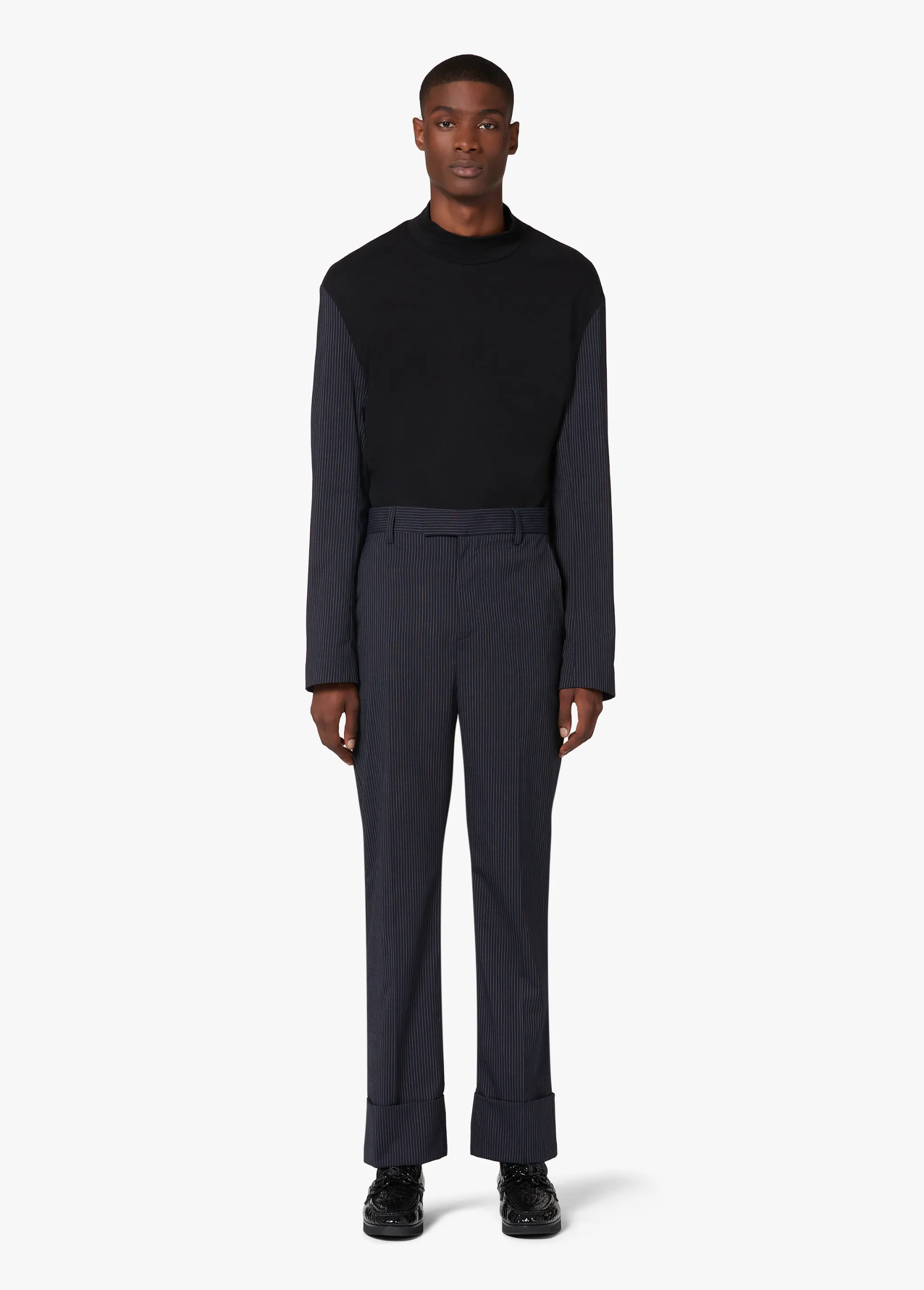 PINSTRIPED PANTS