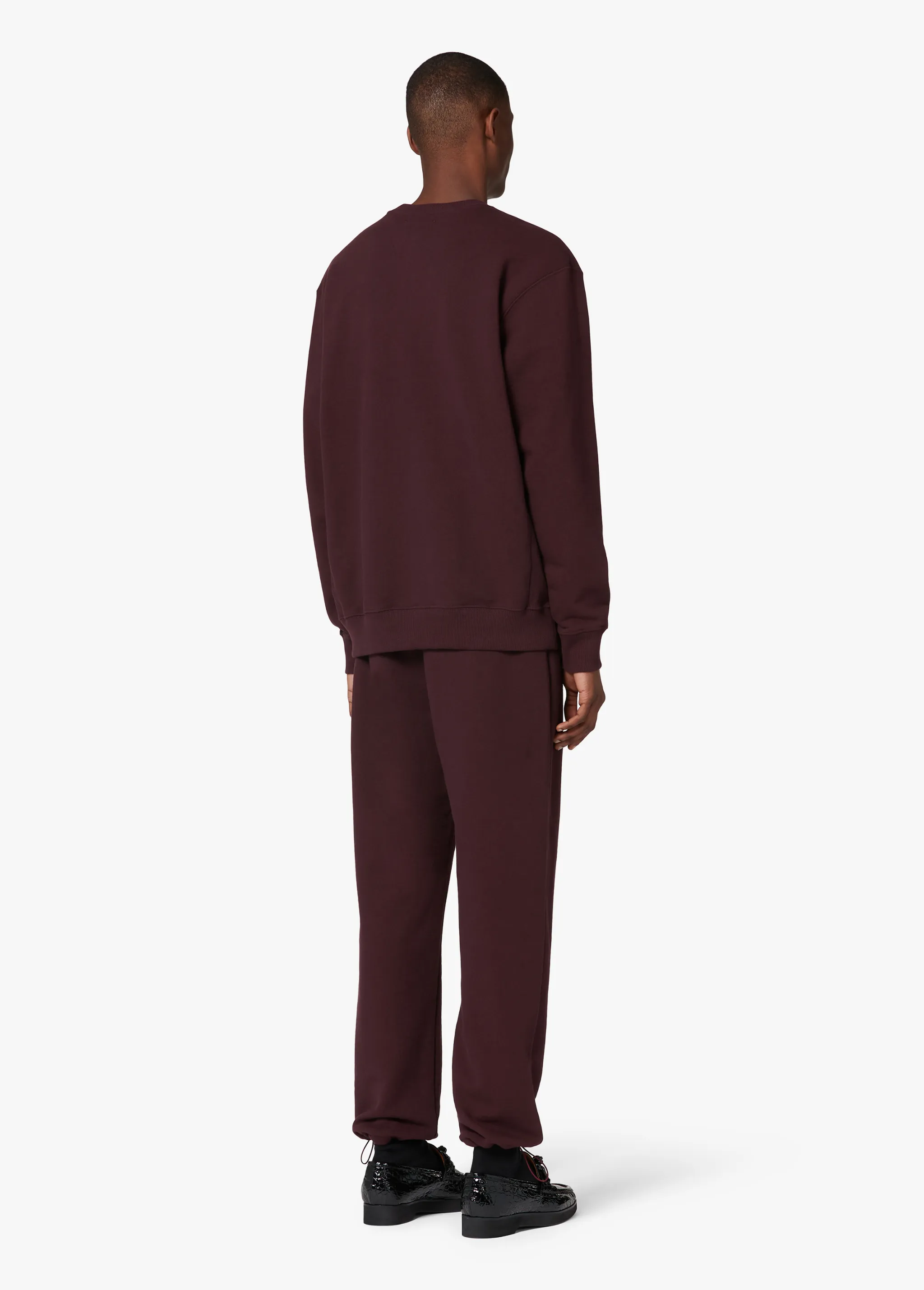 PURPLE BOX LOGO SWEATSHIRT
