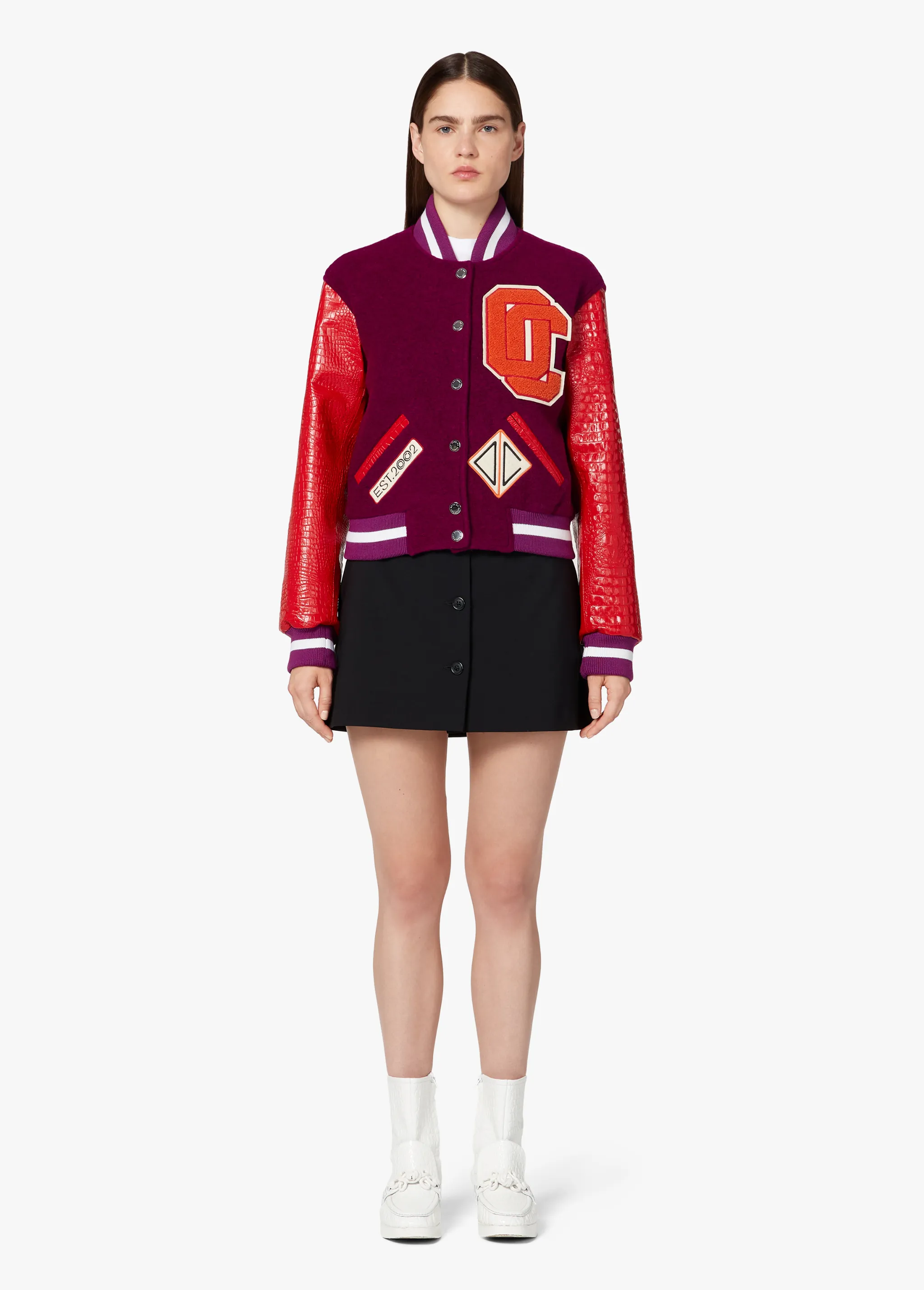 RED VARSITY JACKET