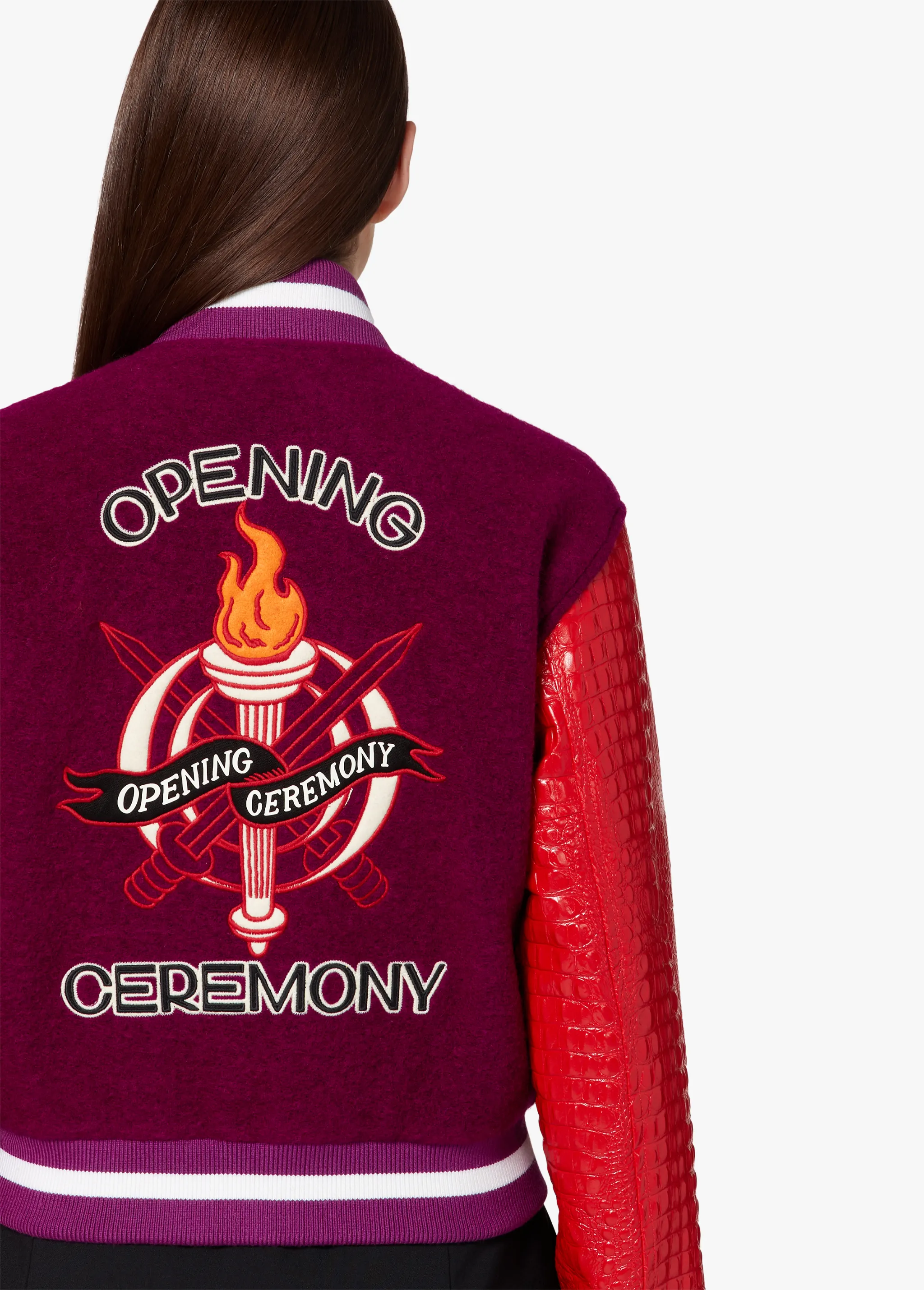 RED VARSITY JACKET