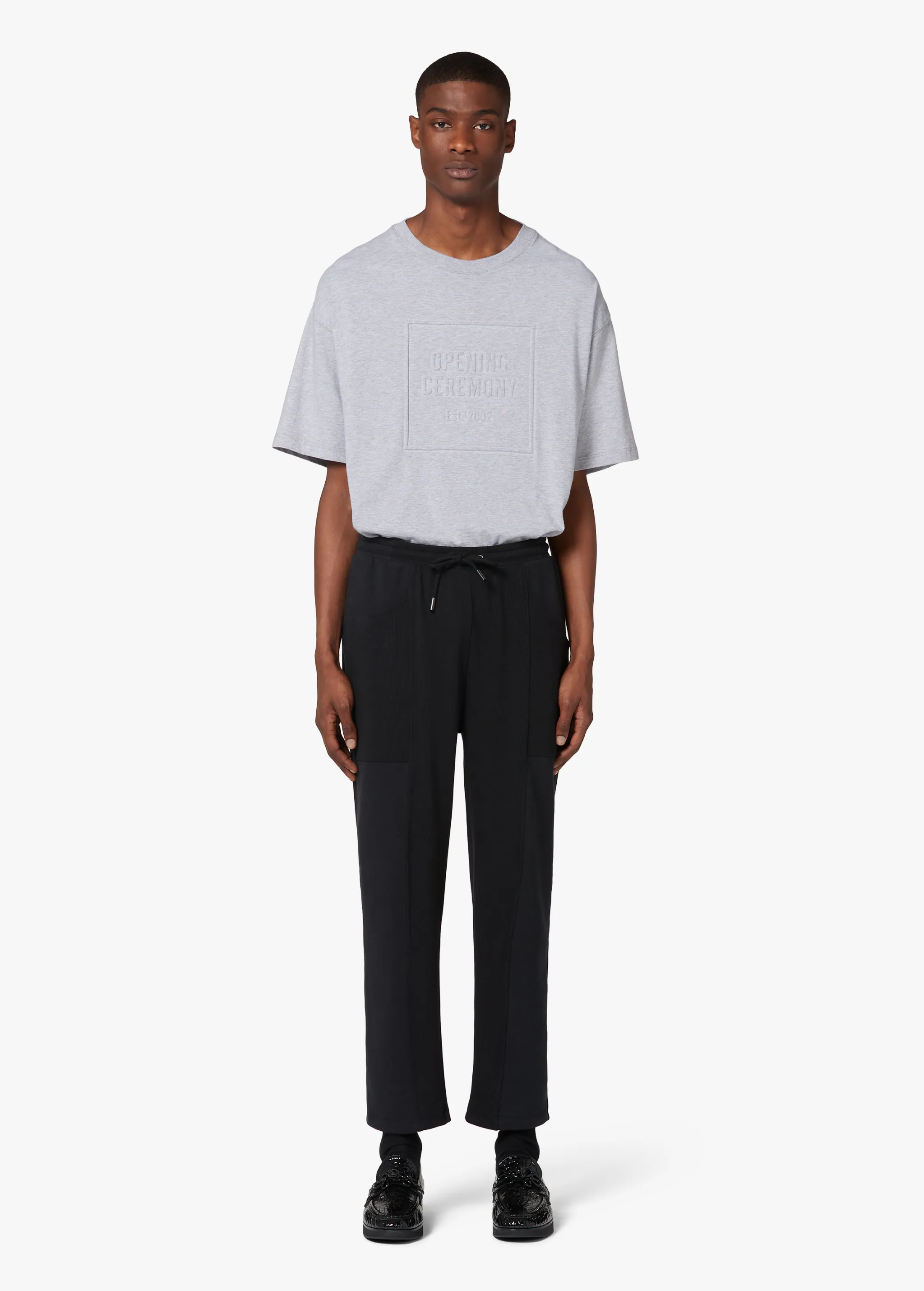 ribbed track pants