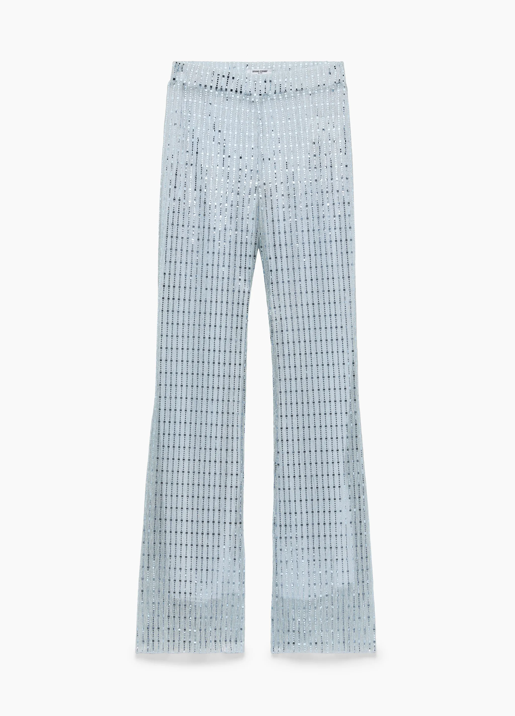 SEQUINS FLARE PANTS