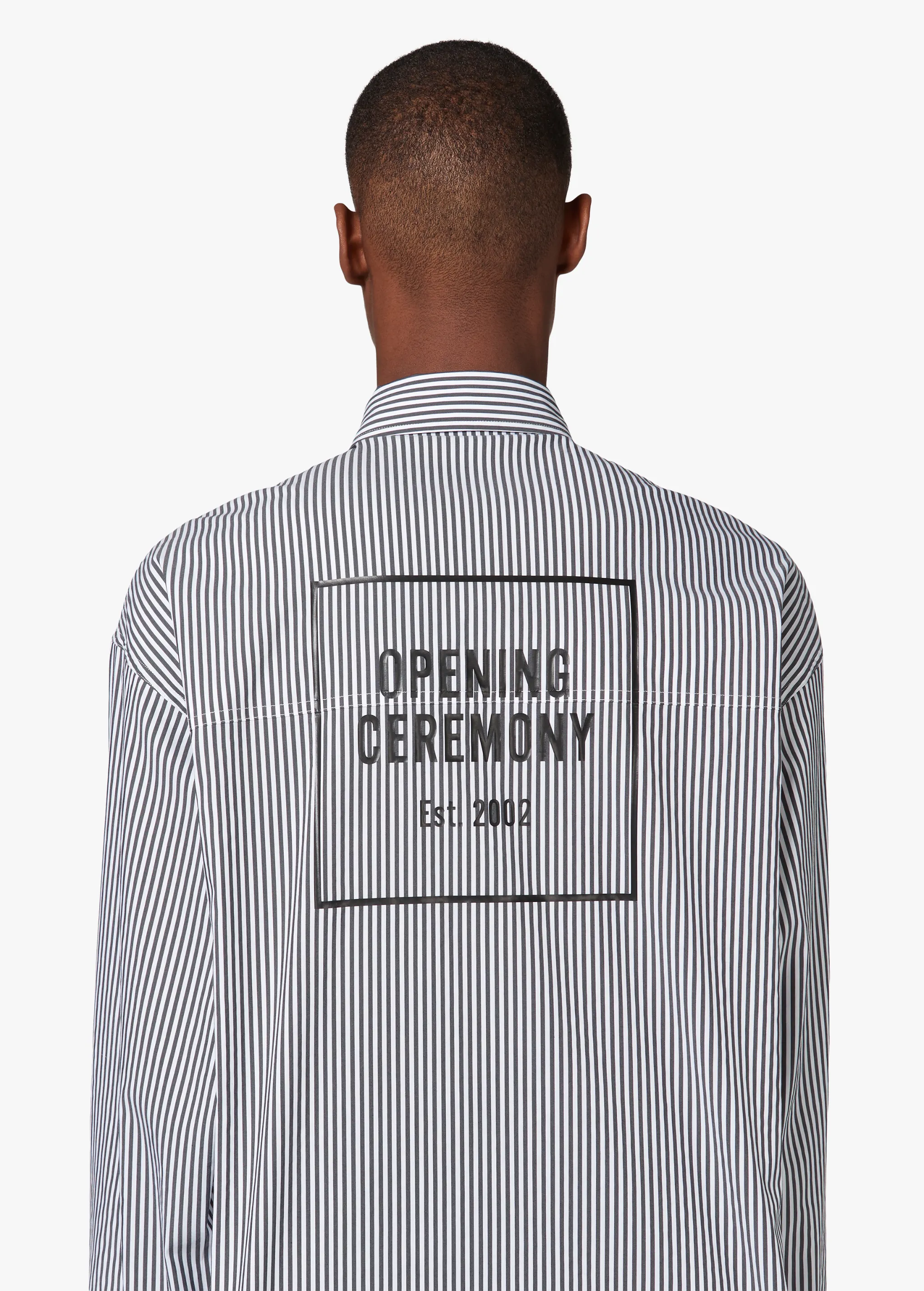 STRIPED LOGO SHIRT