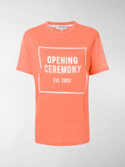 Opening Ceremony - T-shirt con logo stampato