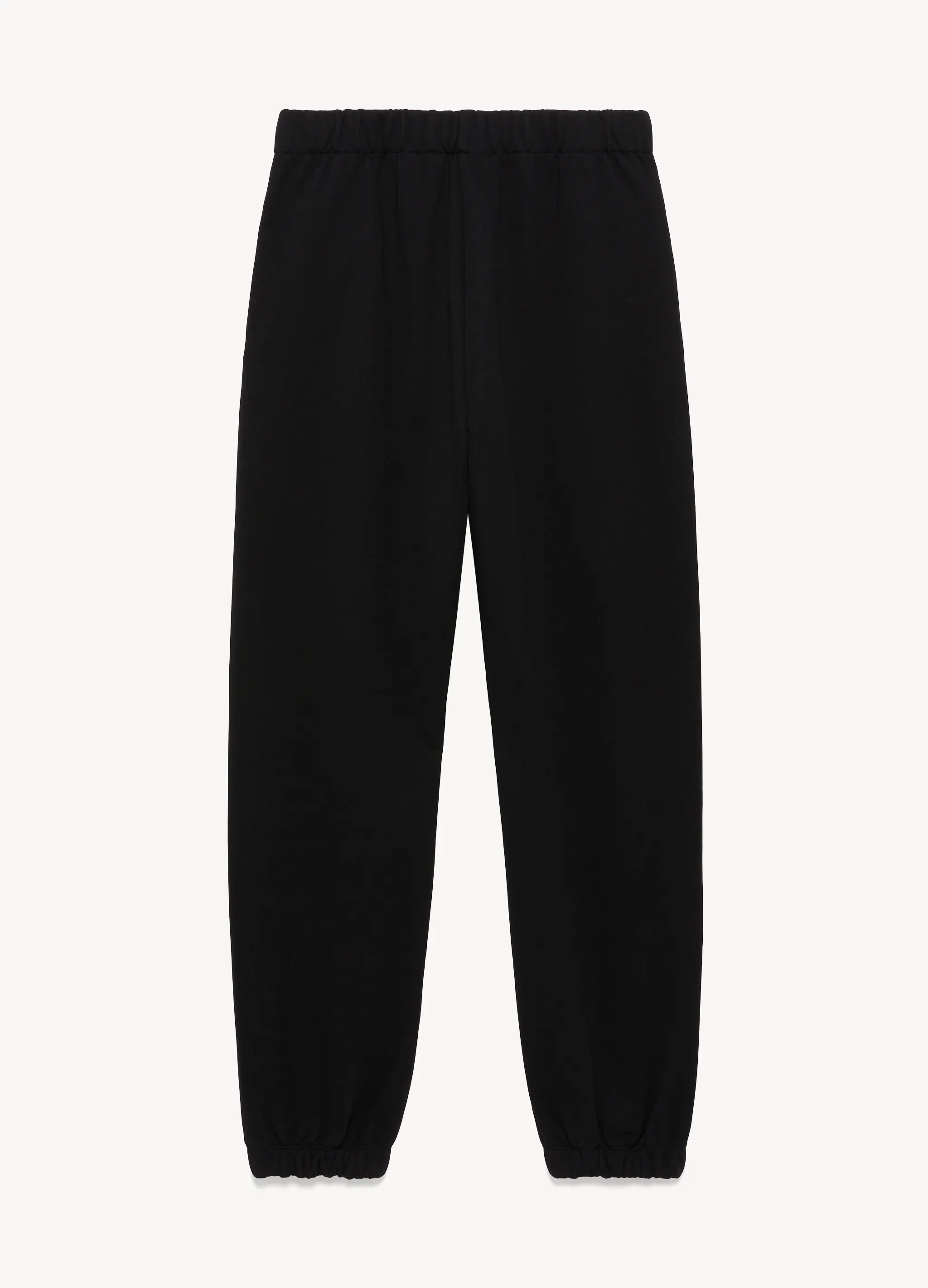warped-logo cotton track trousers