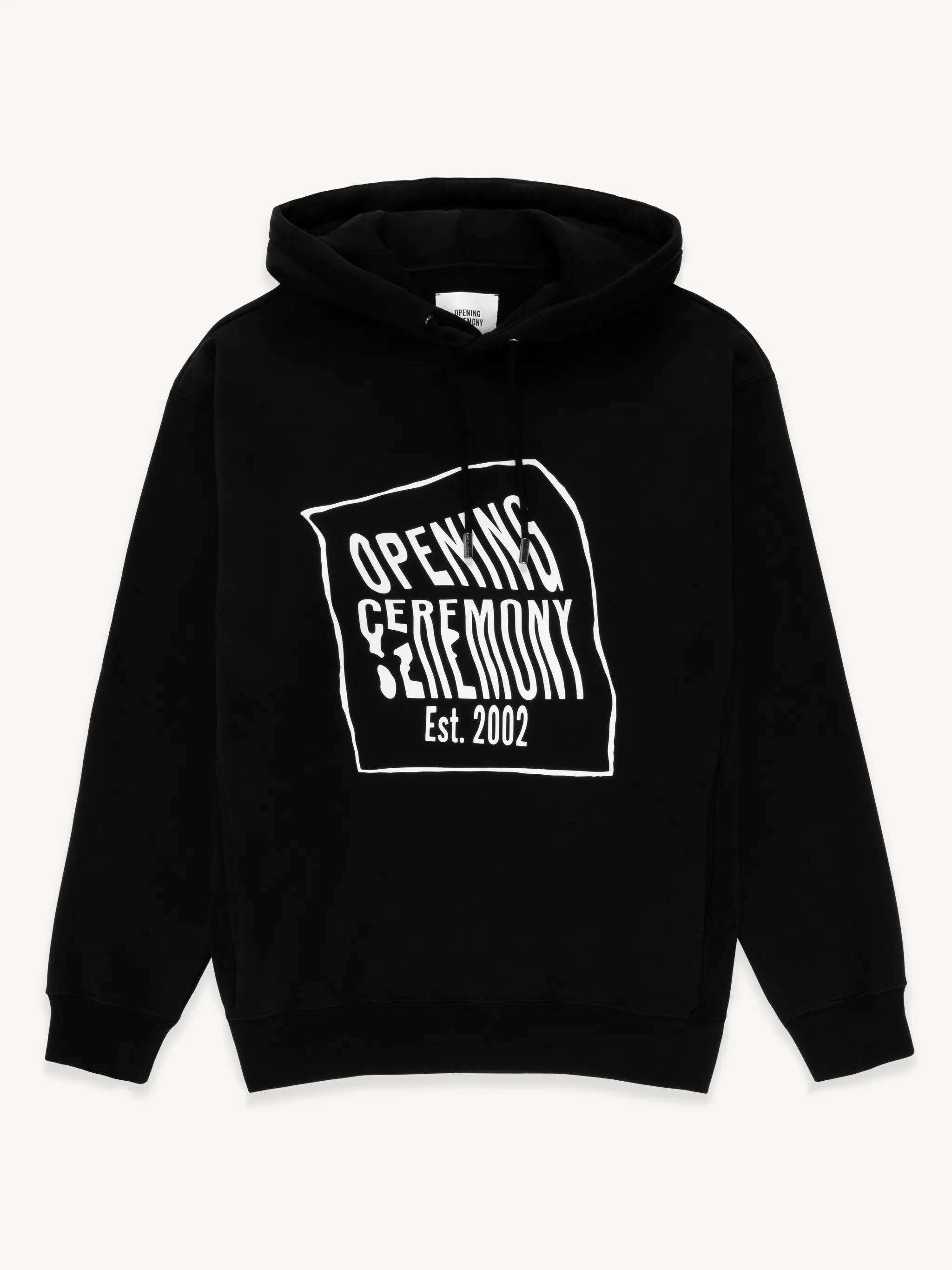 WARPED LOGO HOODIE