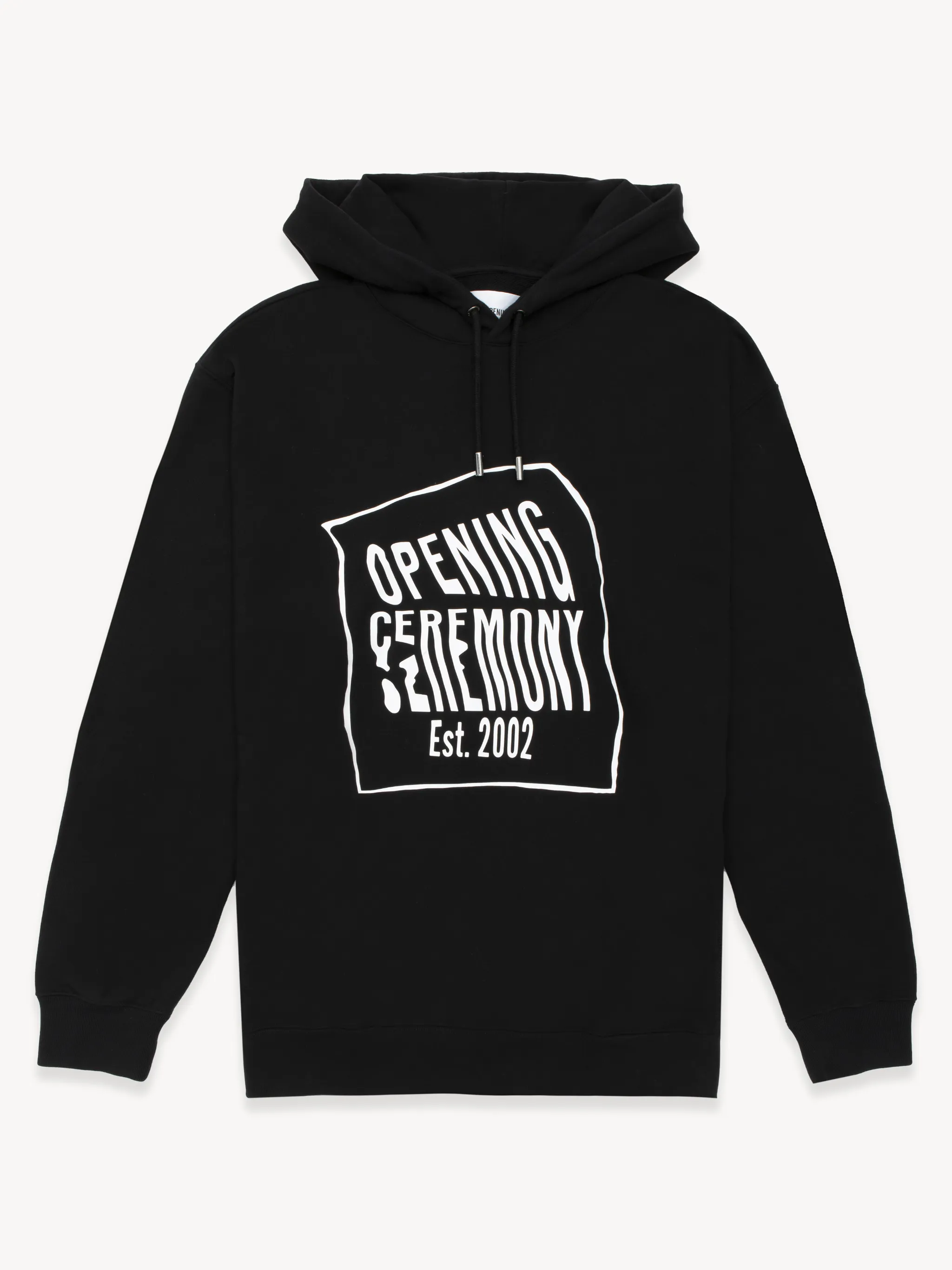 WARPED LOGO HOODIE