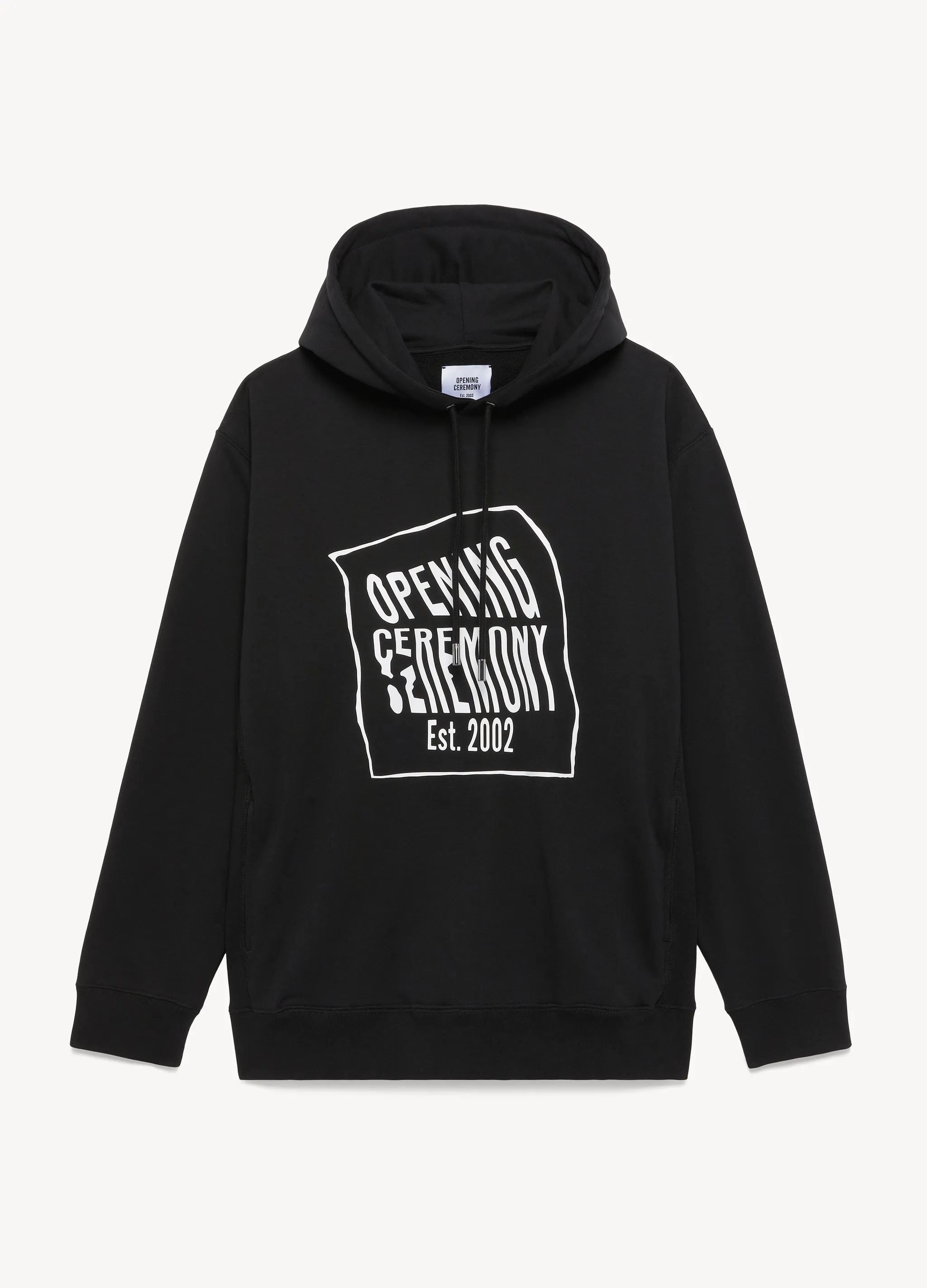 WARPED LOGO HOODIE