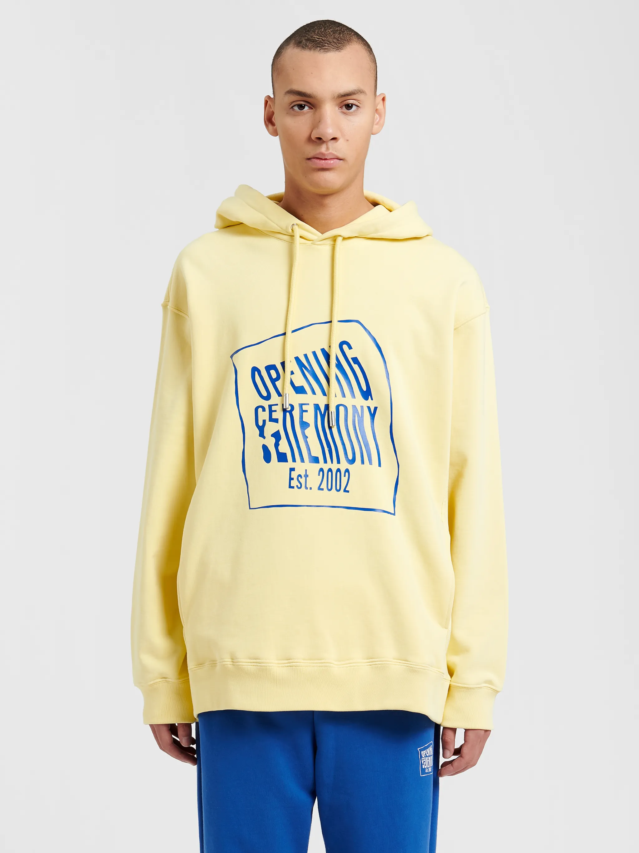 WARPED LOGO HOODIE