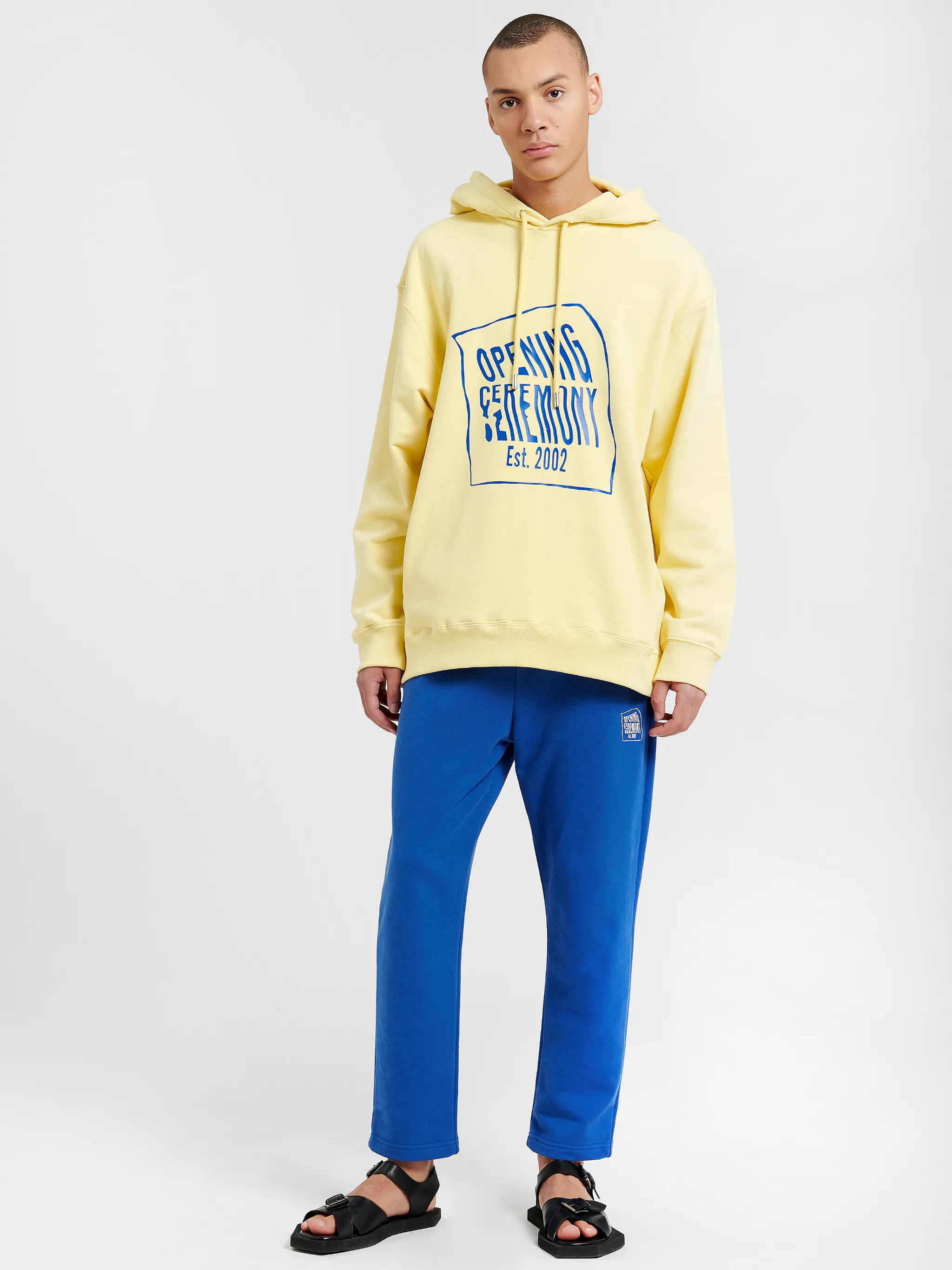 WARPED LOGO HOODIE