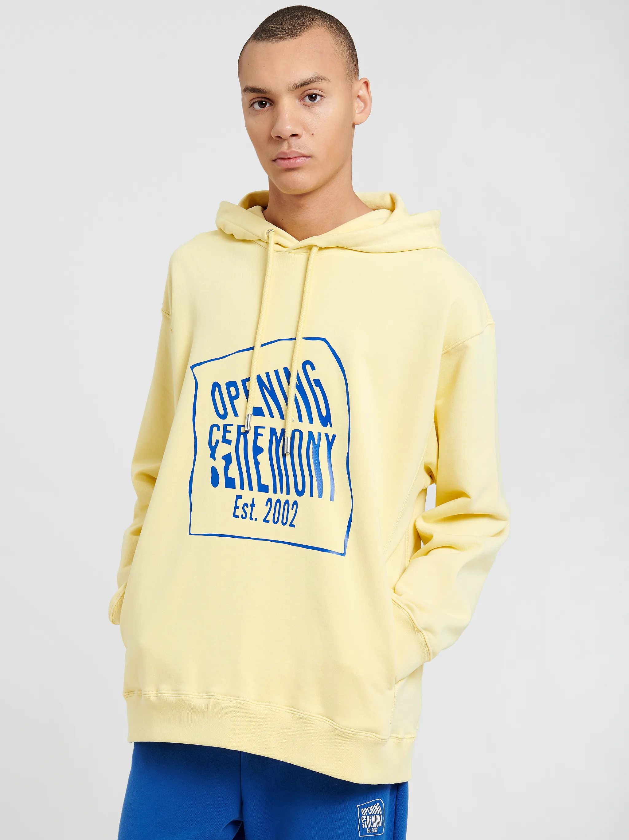 WARPED LOGO HOODIE