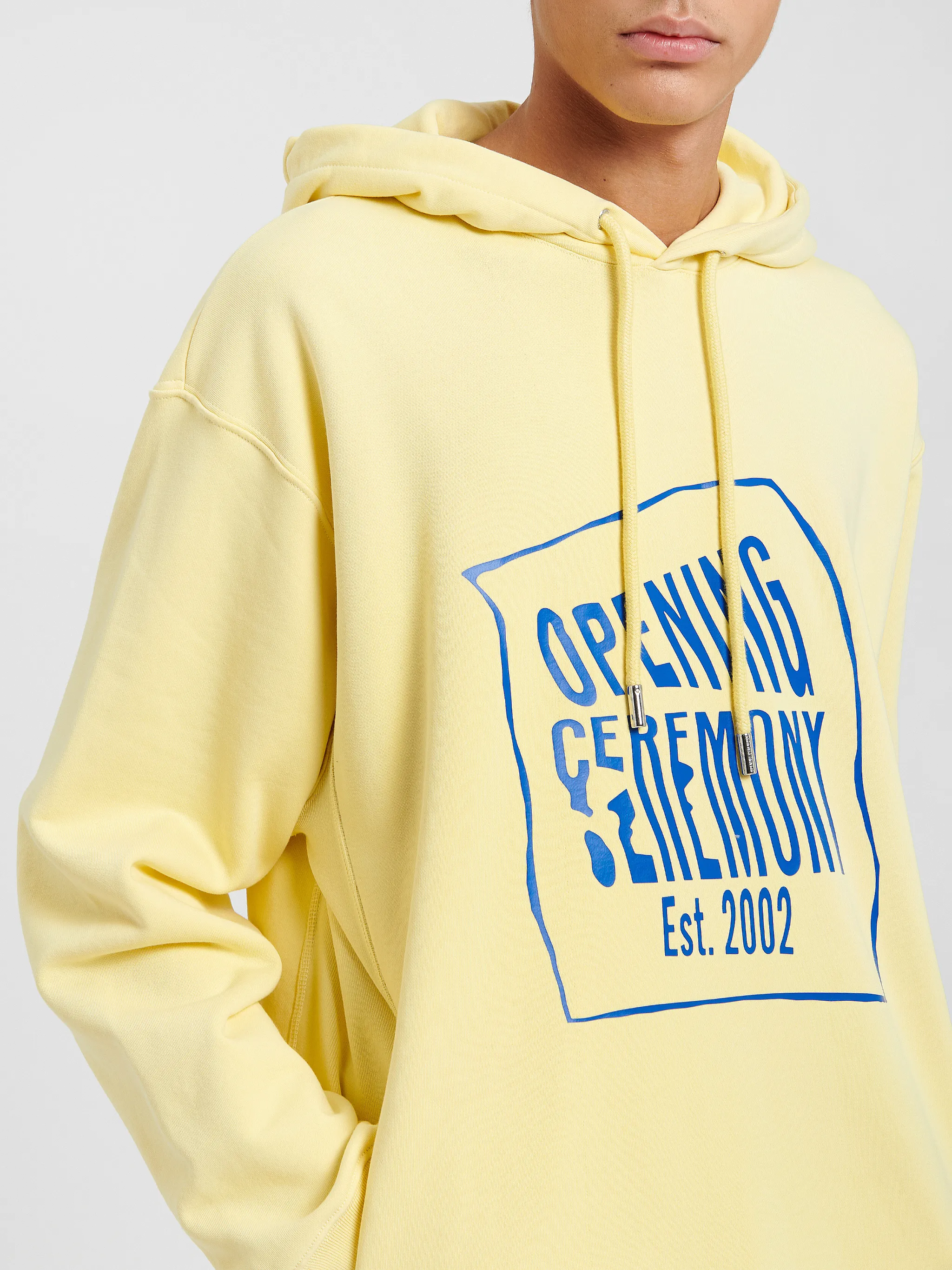 WARPED LOGO HOODIE