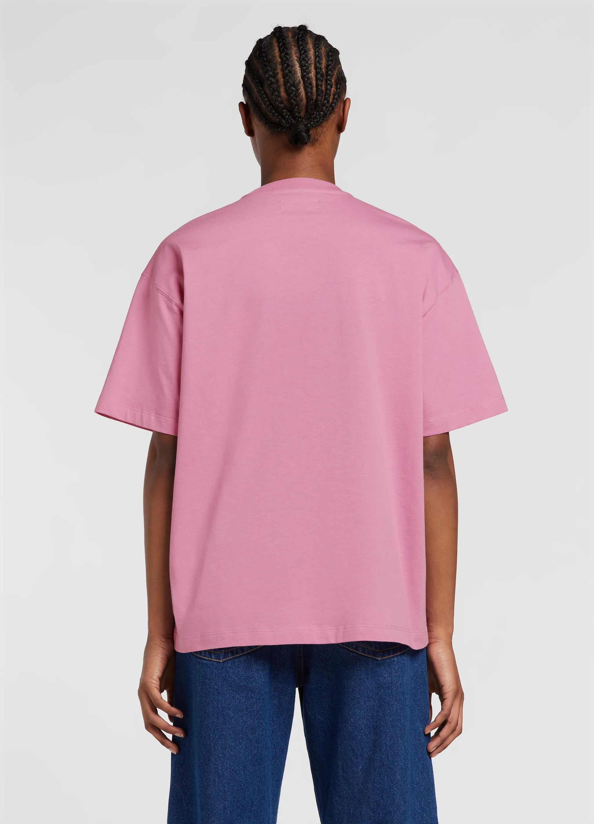 warped logo-print cotton T-shirt