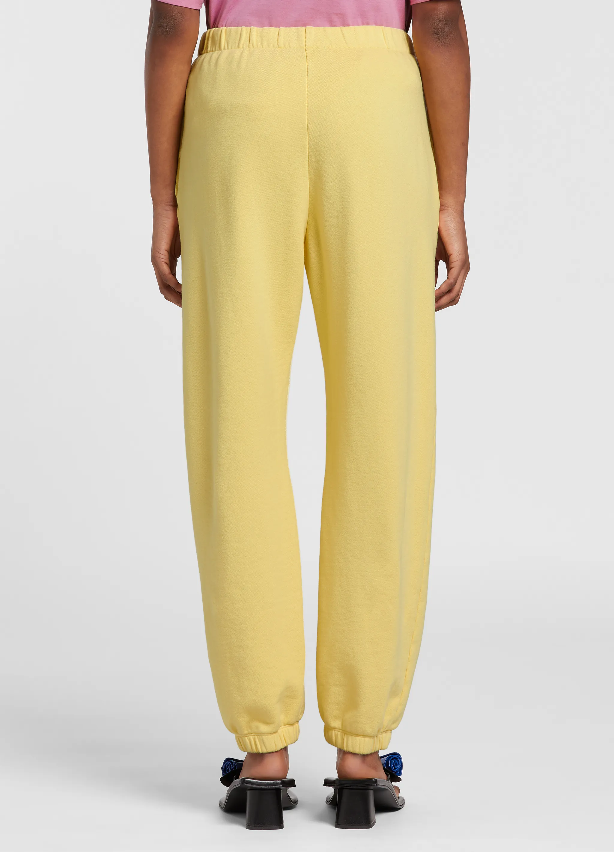 warped logo-print track pants