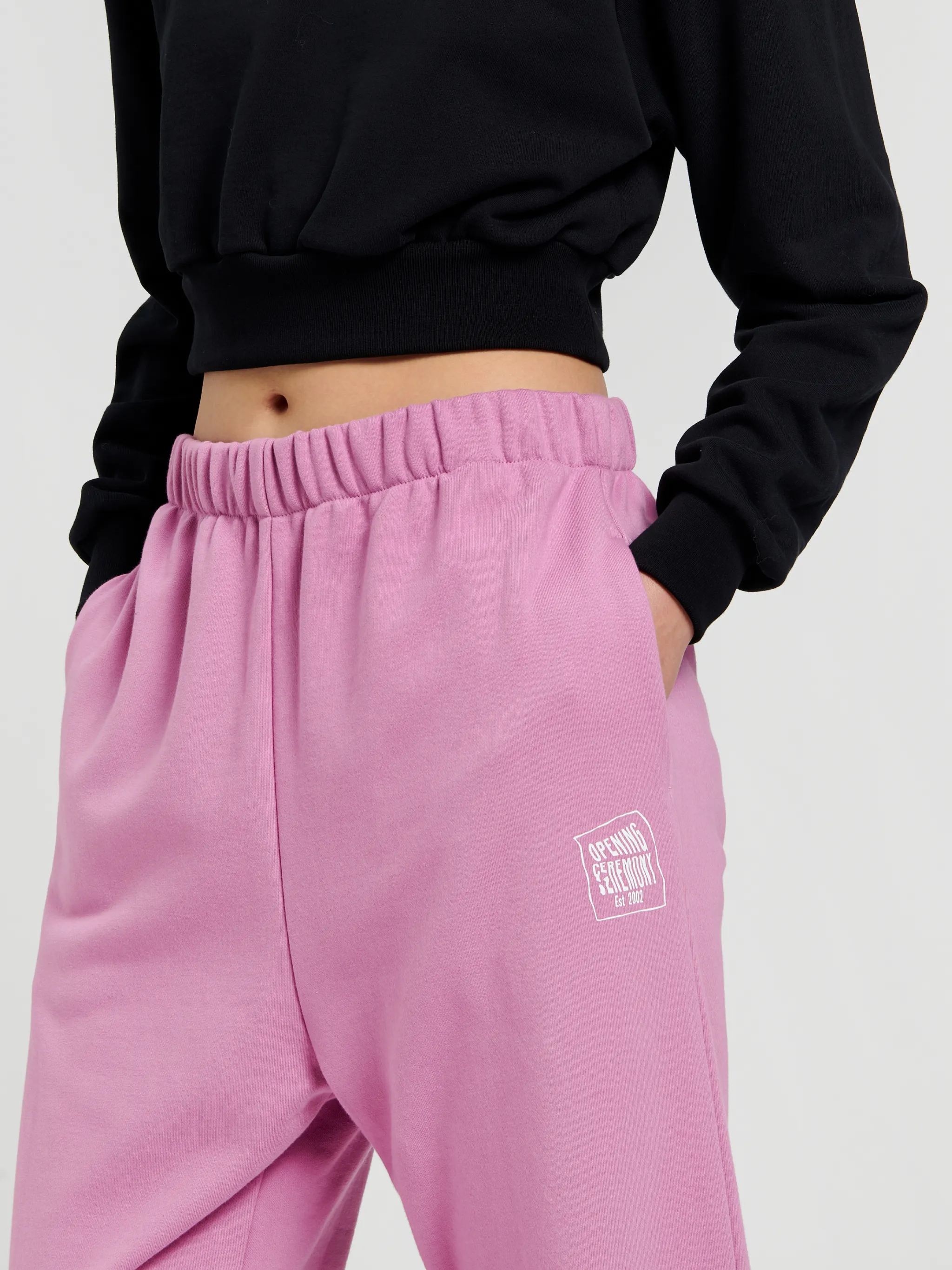 WARPED LOGO SWEATPANTS