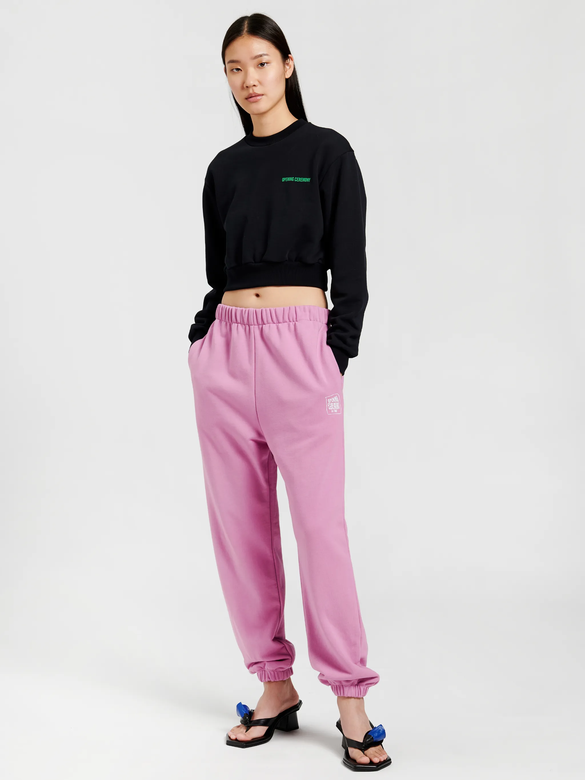 WARPED LOGO SWEATPANTS