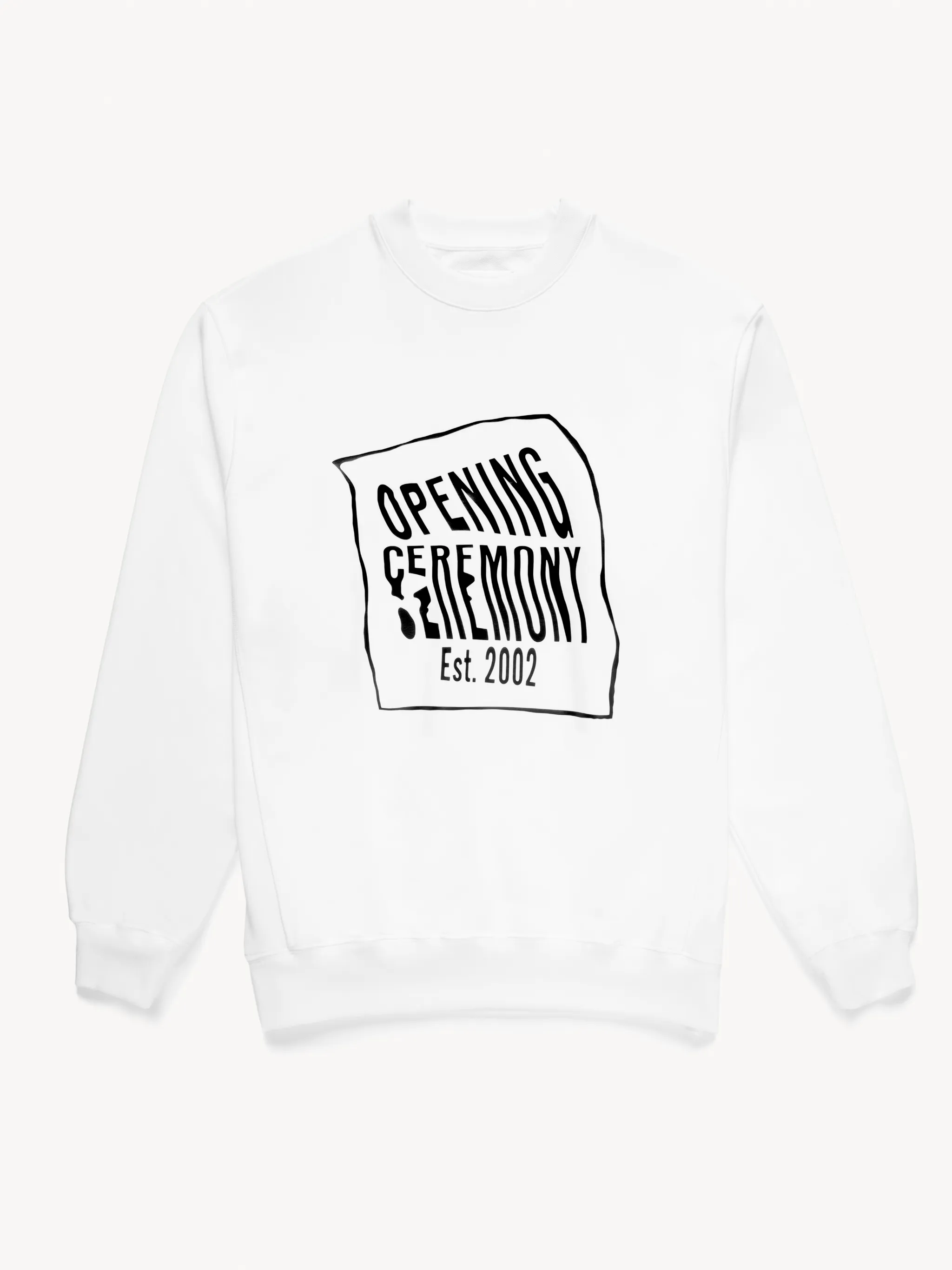 WARPED LOGO SWEATSHIRT