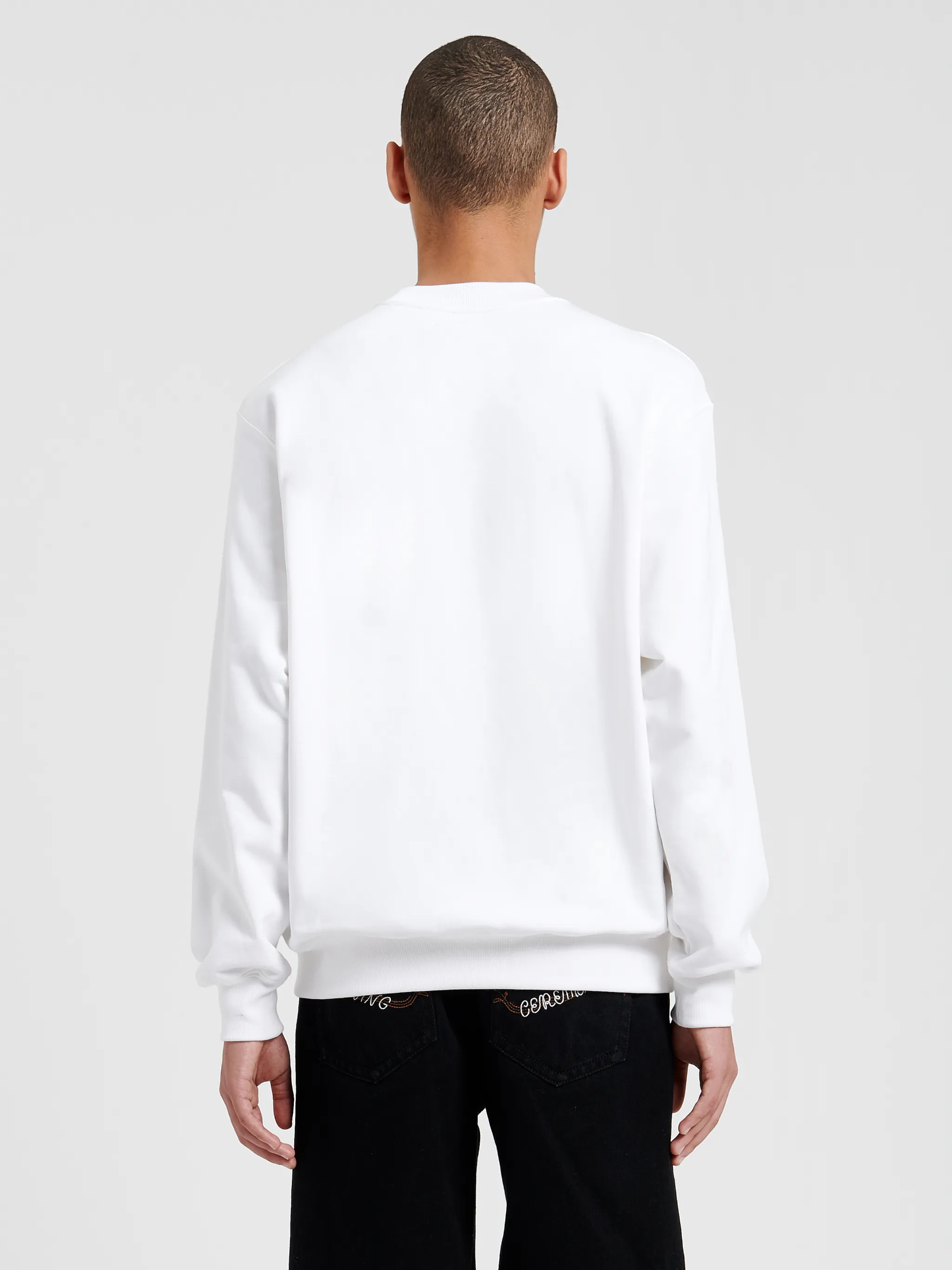 WARPED LOGO SWEATSHIRT